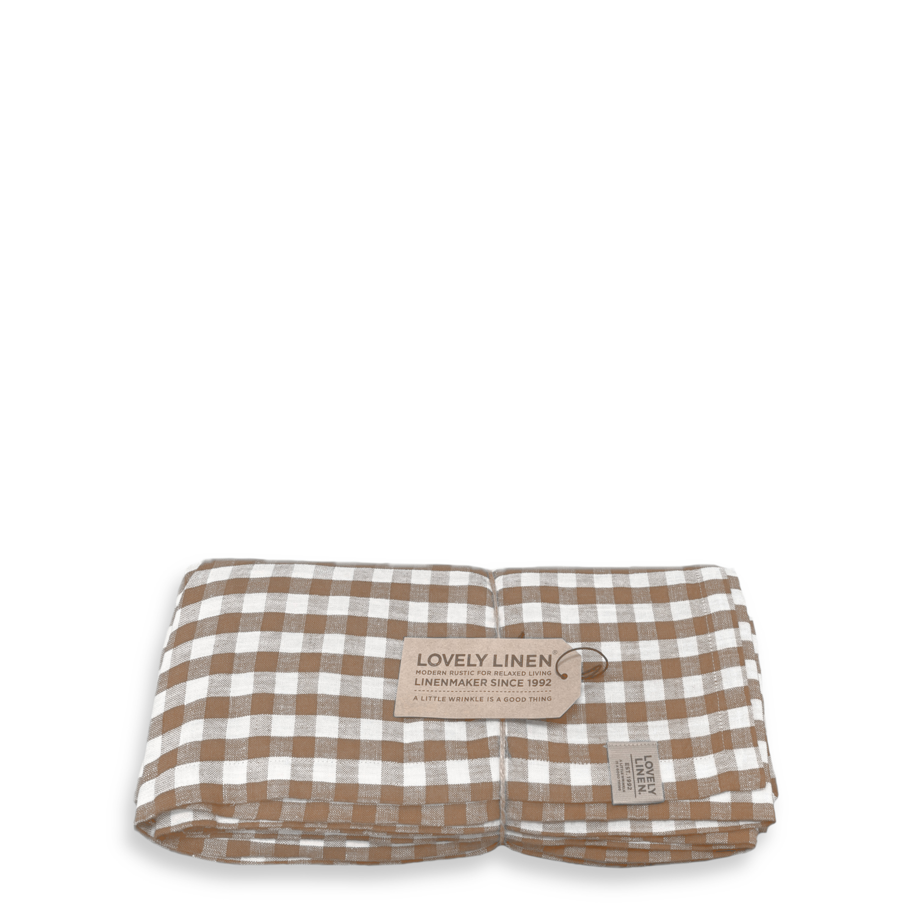 Misty Duk Linne Square Almond 145x250