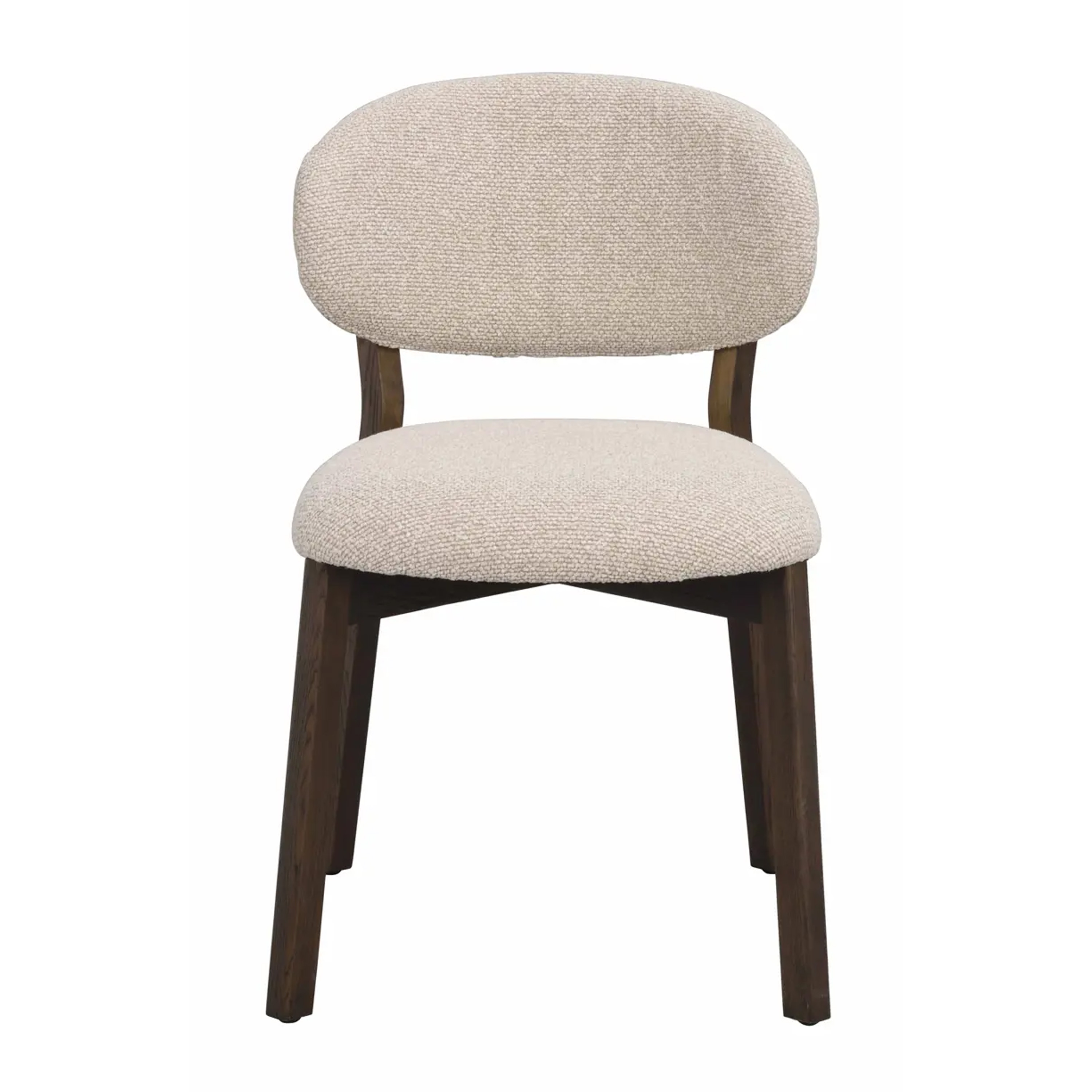 Patterson Esszimmerstuhl Beige/Braune Eiche