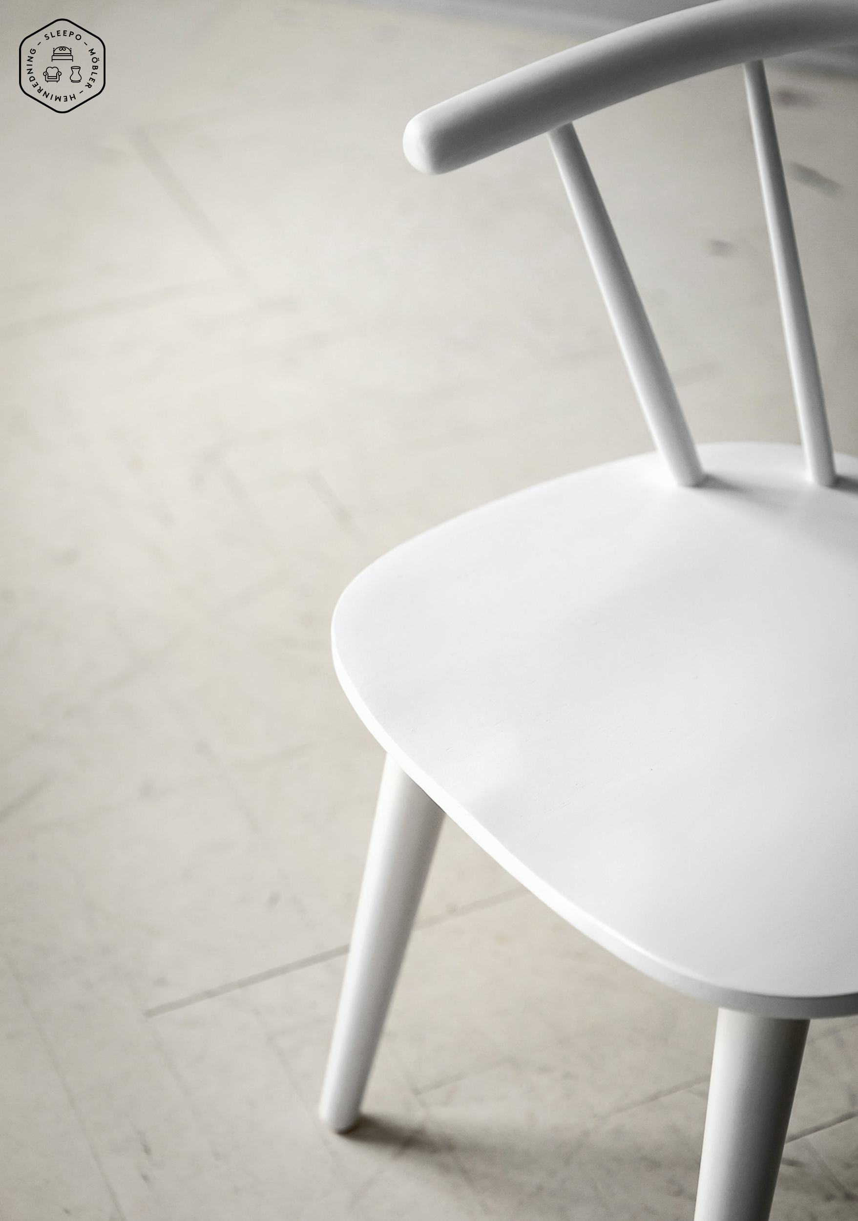 Rowico Home Carmen Matstol Vit