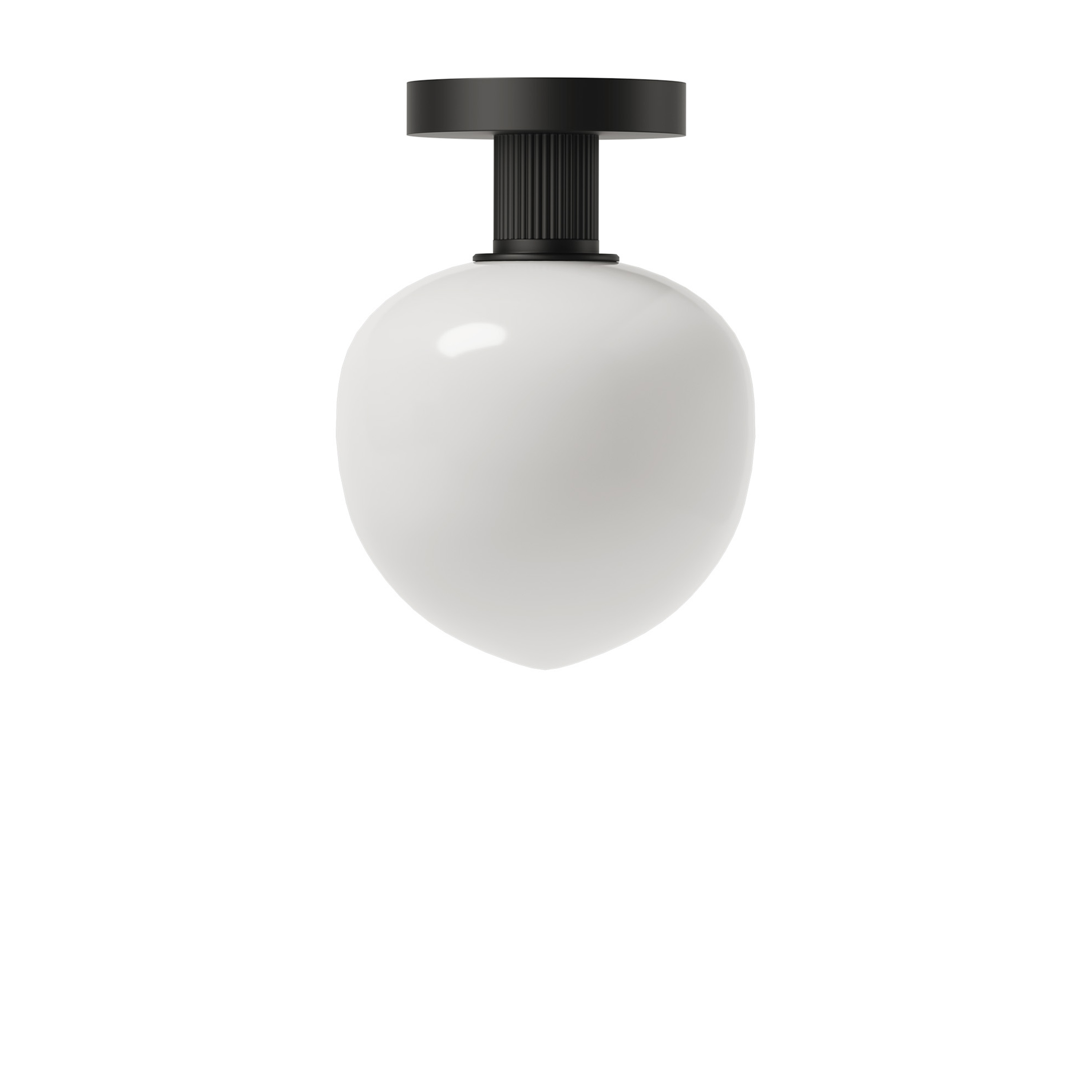 LYFA - Memoir Plafond Black 12cm - Svart