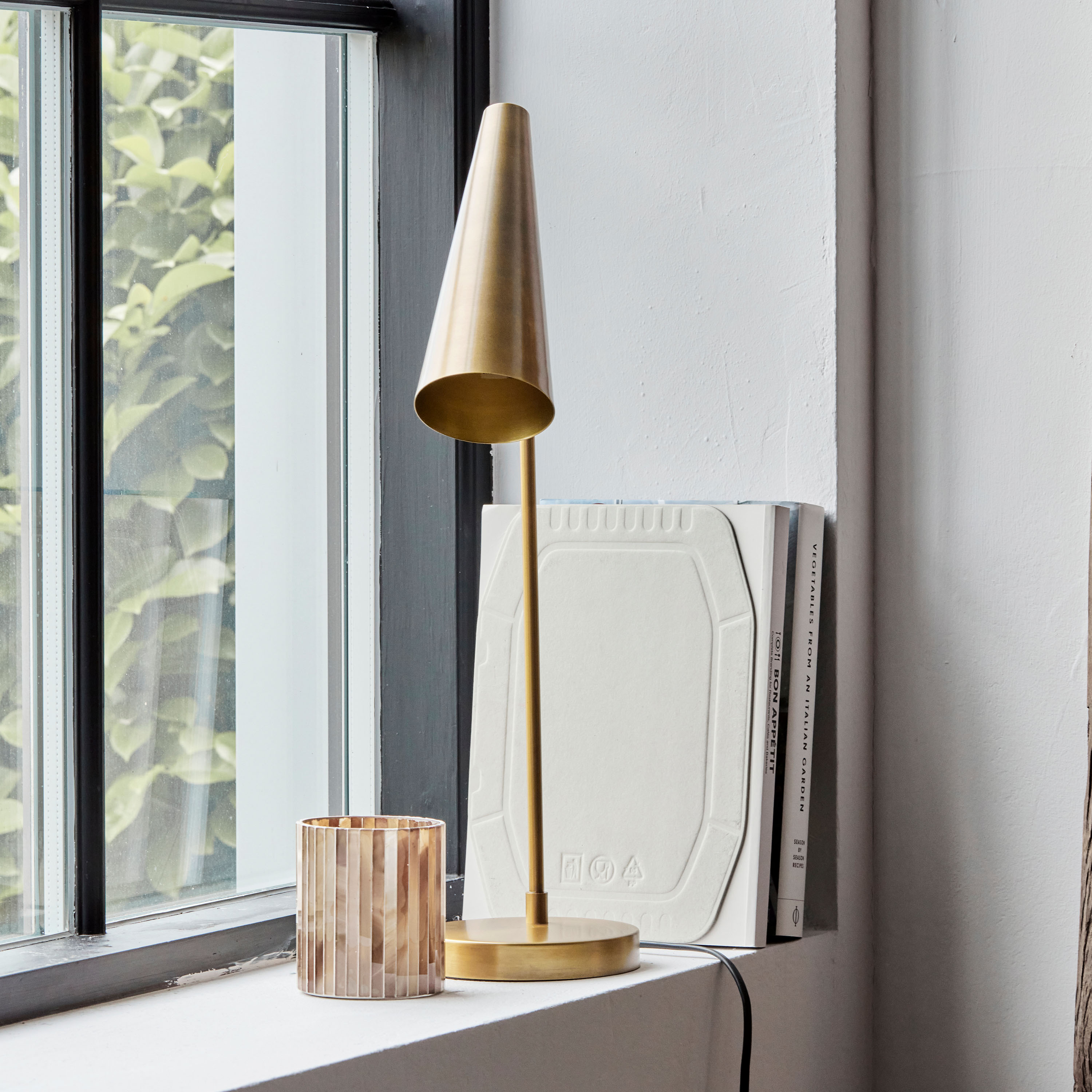 House Doctor Precise Bordlampe Messing