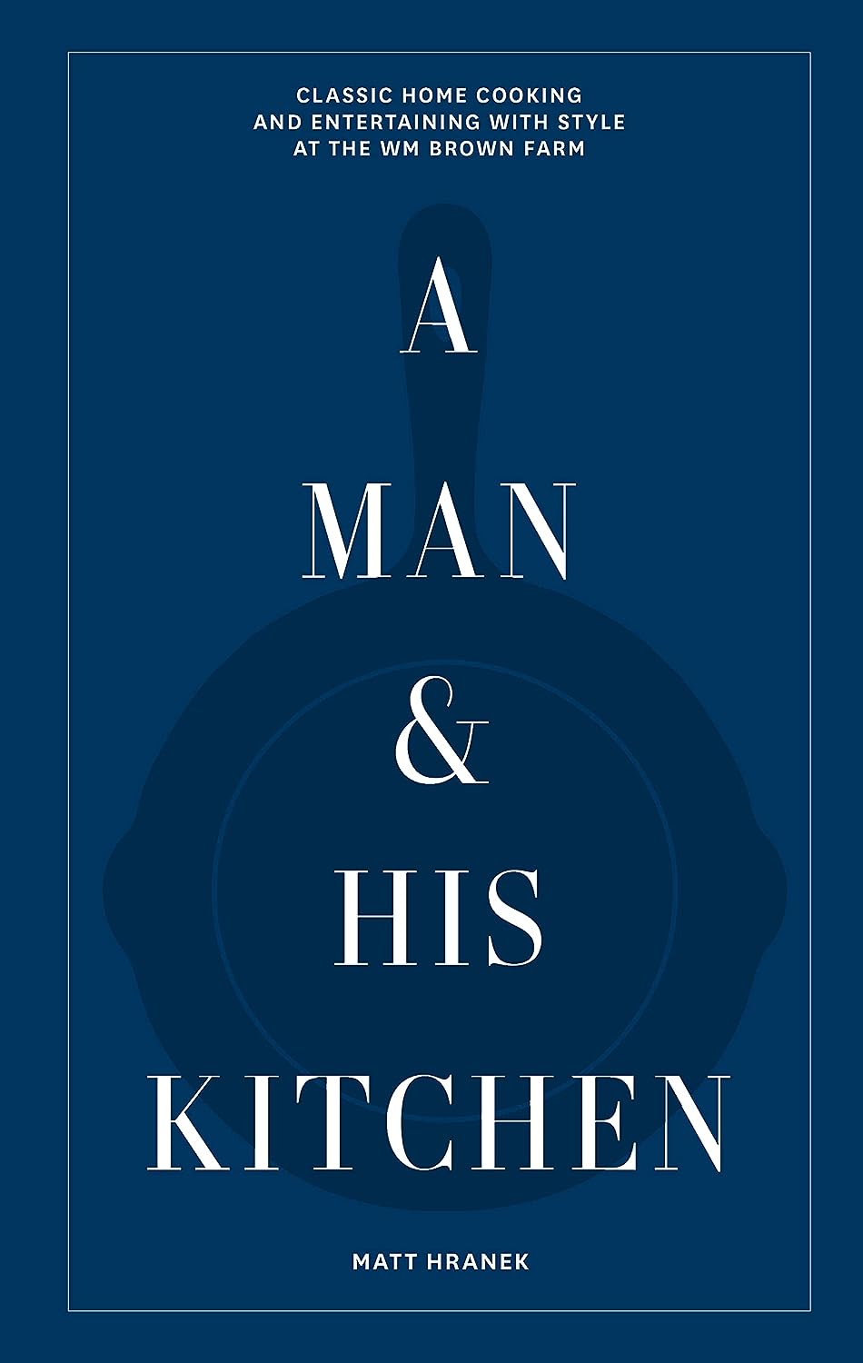 New Mags - A Man and His Kitchen Bok - Blå