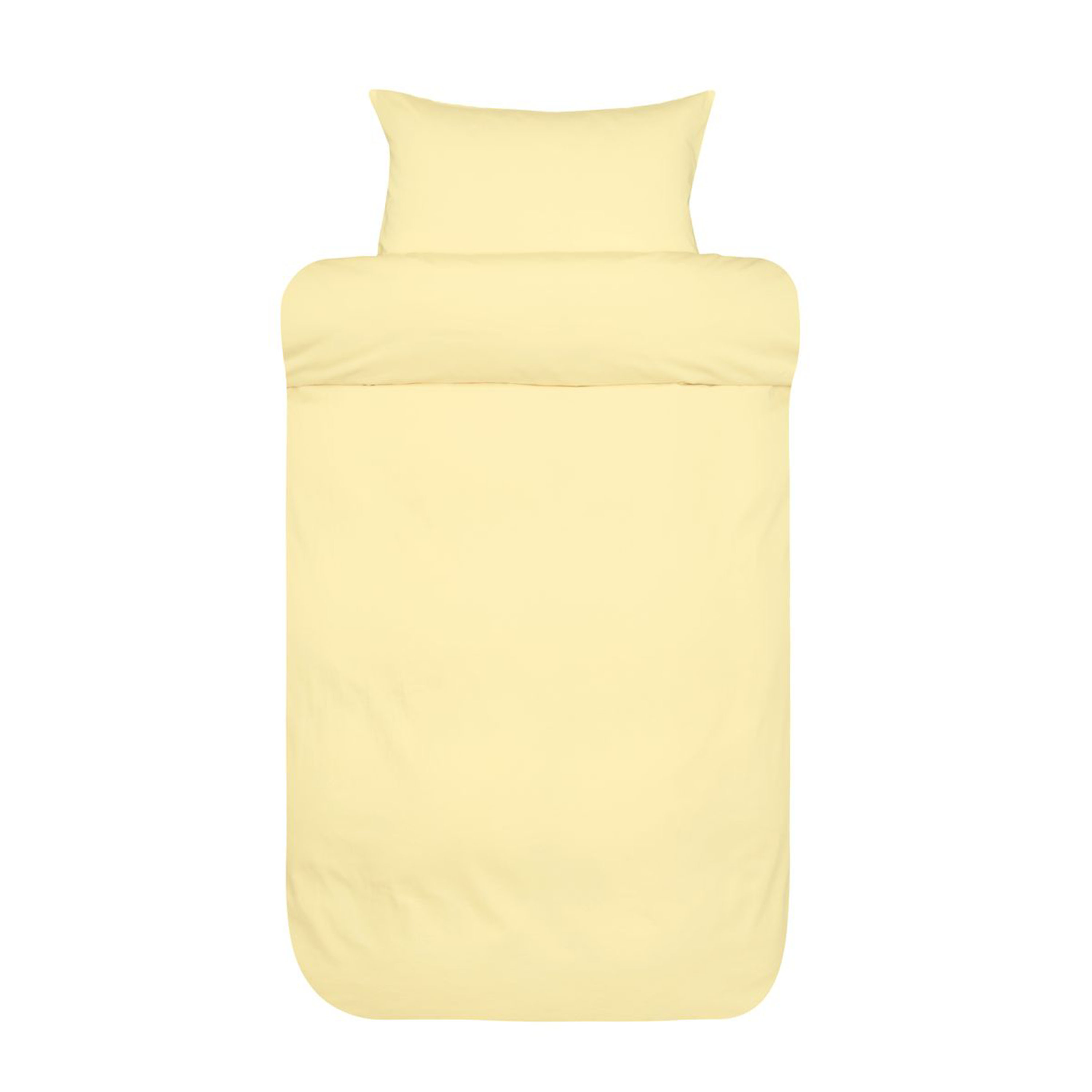 Harmoni 2-del Påslakanset Satin Ljusgul