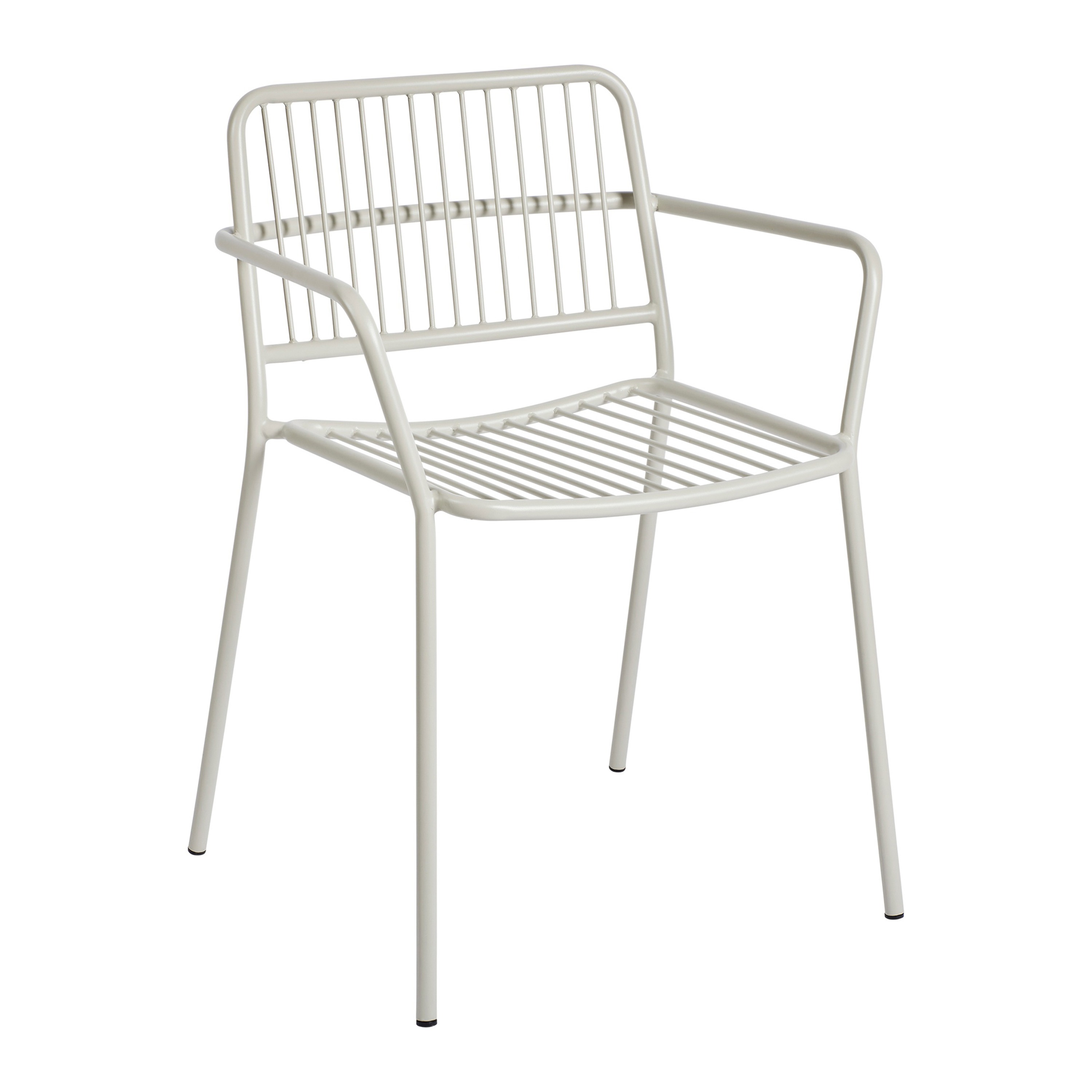 Eden Karmstuhl Beige Grau