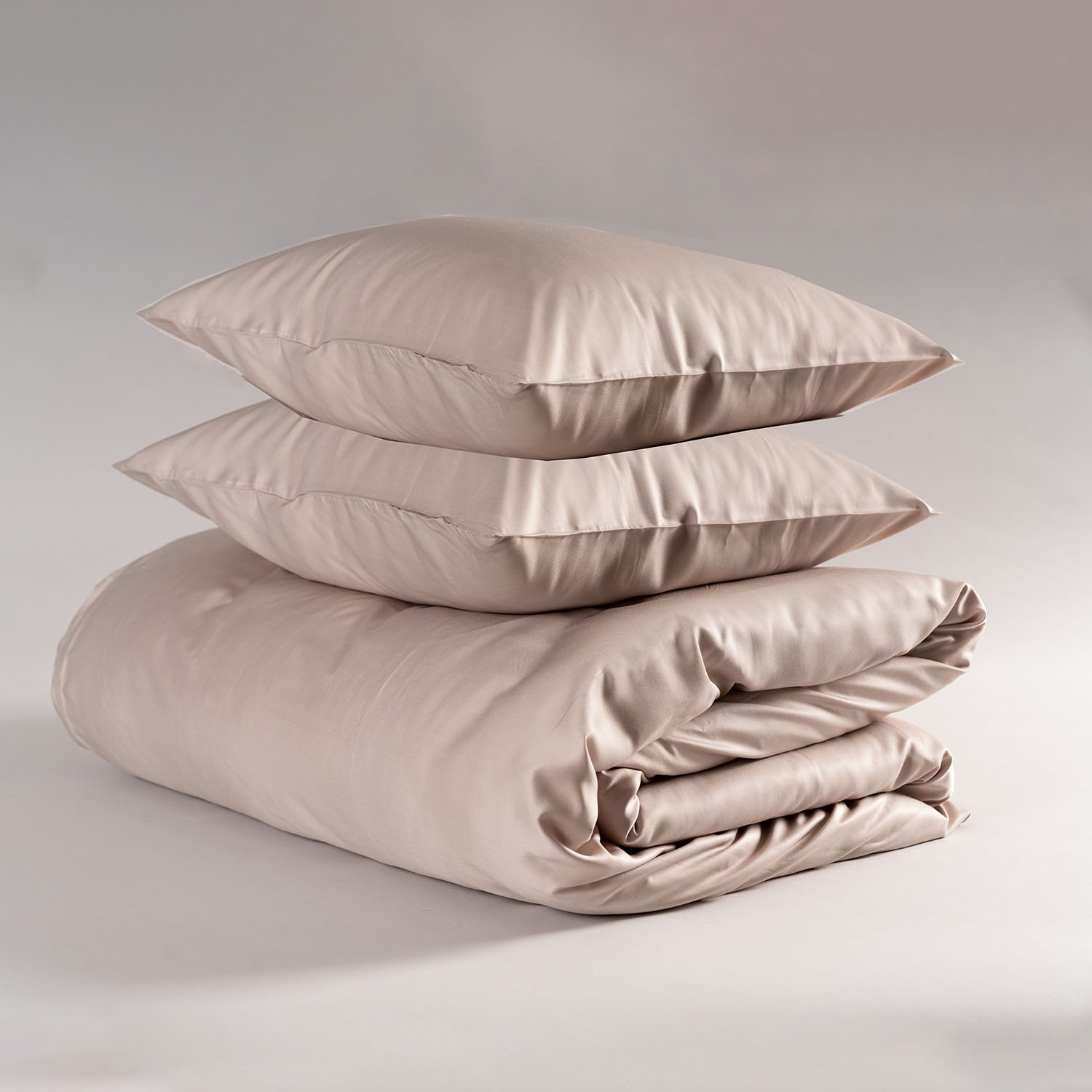 Bamburino Dynetrekksett Bambus Grønn 220x220/50x60