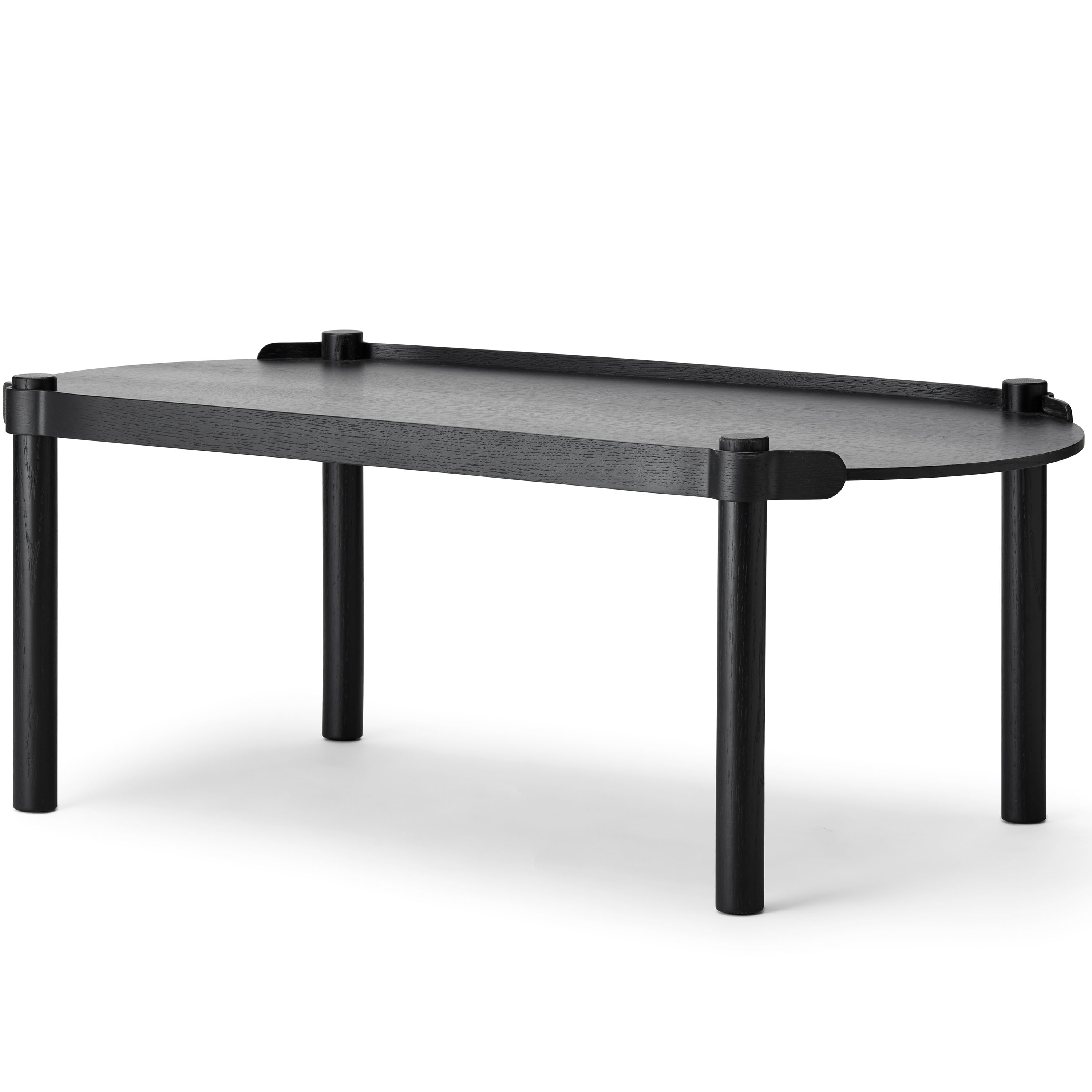 Woody sohvapöytä black stained oak 105 cm