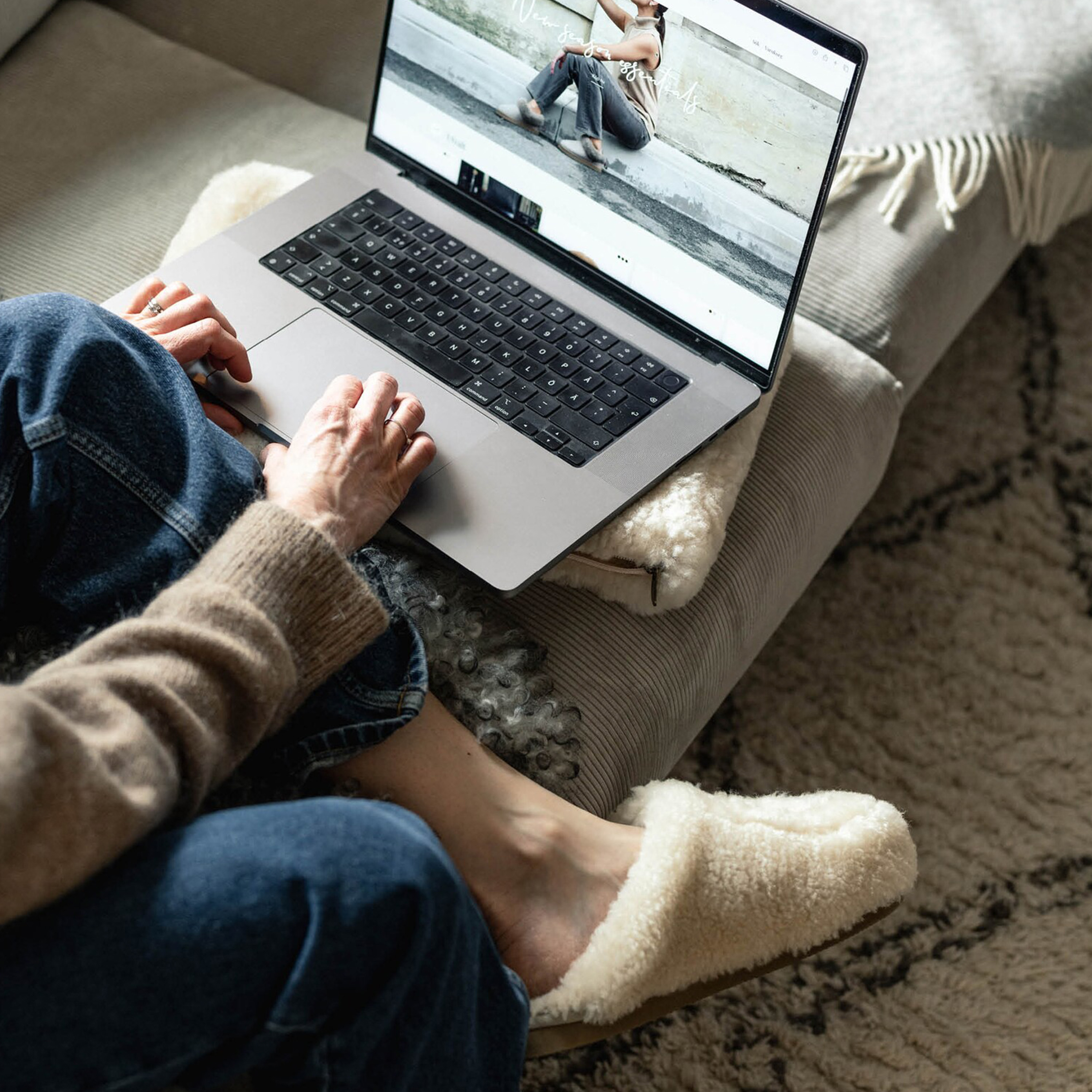 Shepherd Jenny Tofflor Creme 39