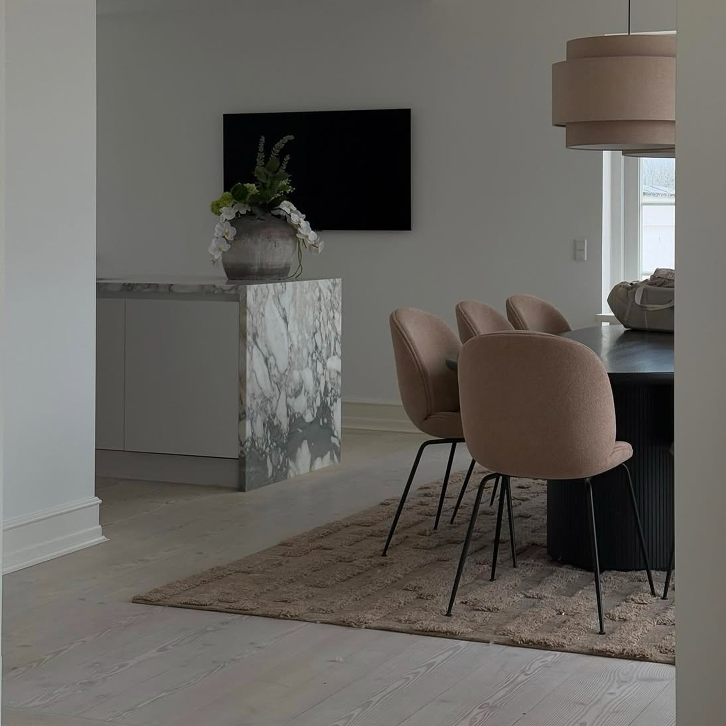 Tinted Bielke Ullmatta Dark Beige 200x300