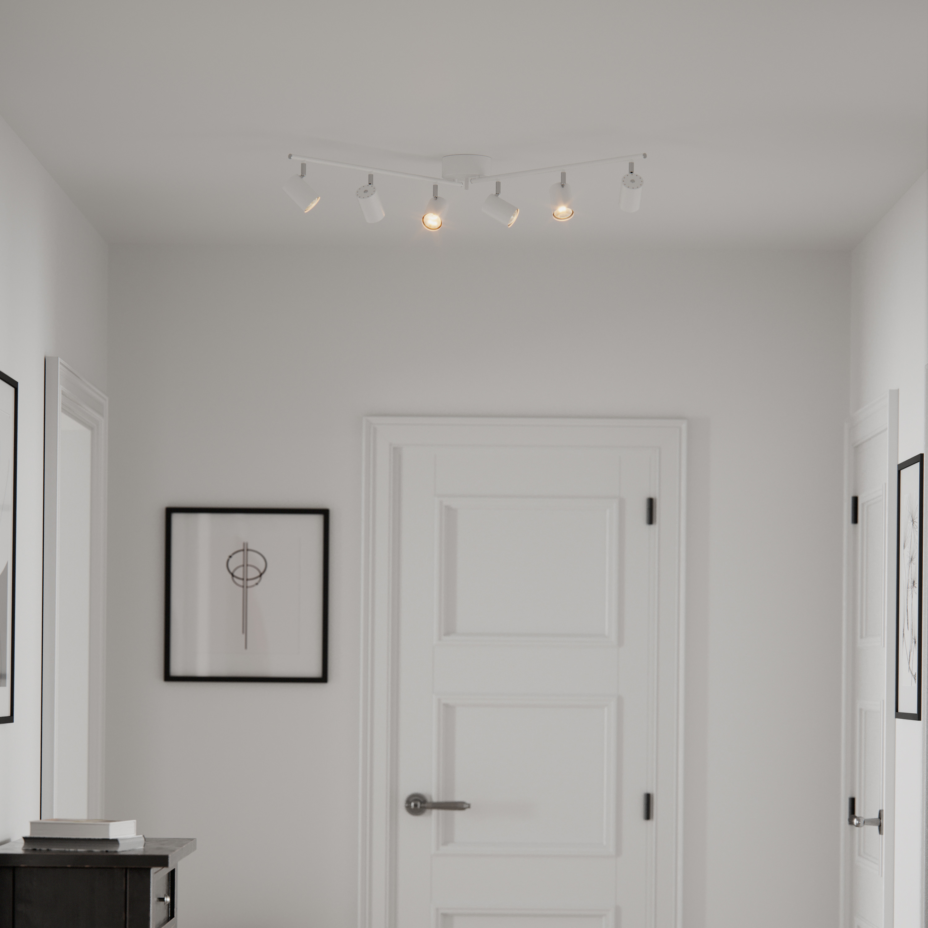 By Rydéns Correct Takspot 6-Låg Matt Vit