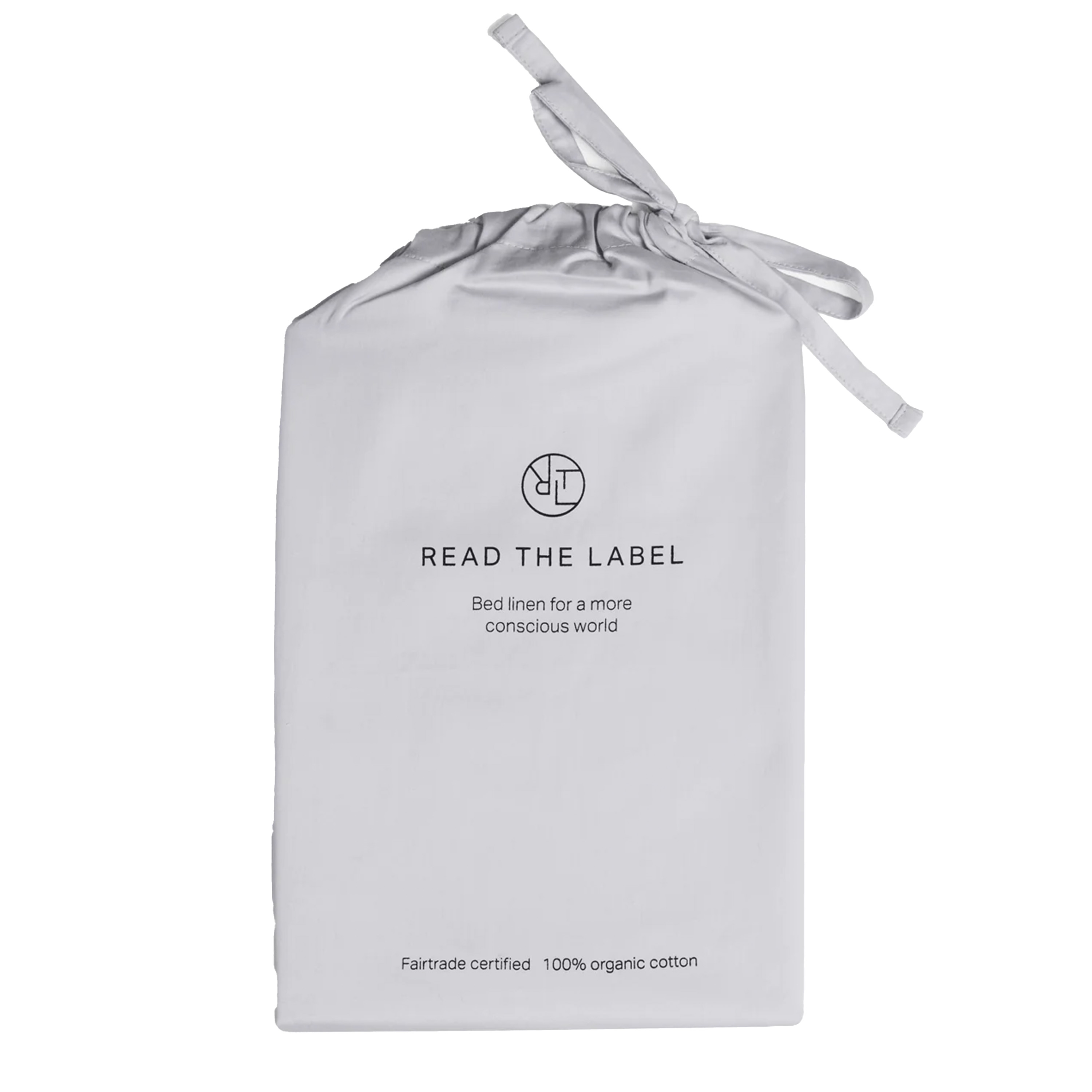 Read the Label Satin Påslakan Fog Enkel