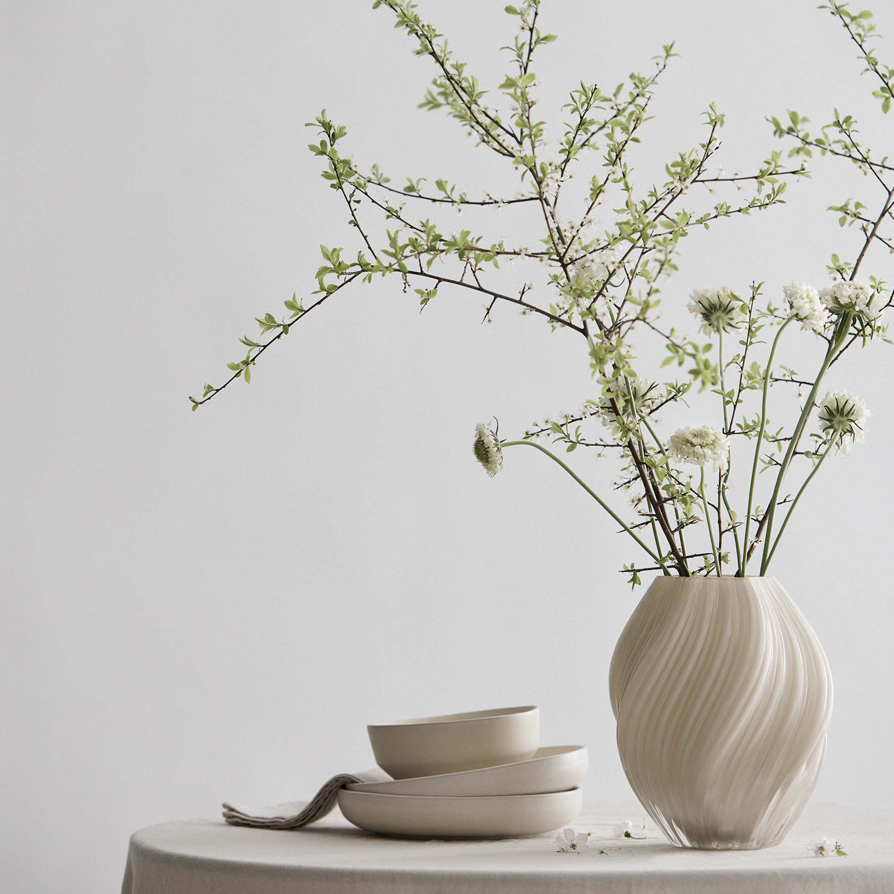 Tell me more Noma Vas Linen 23cm