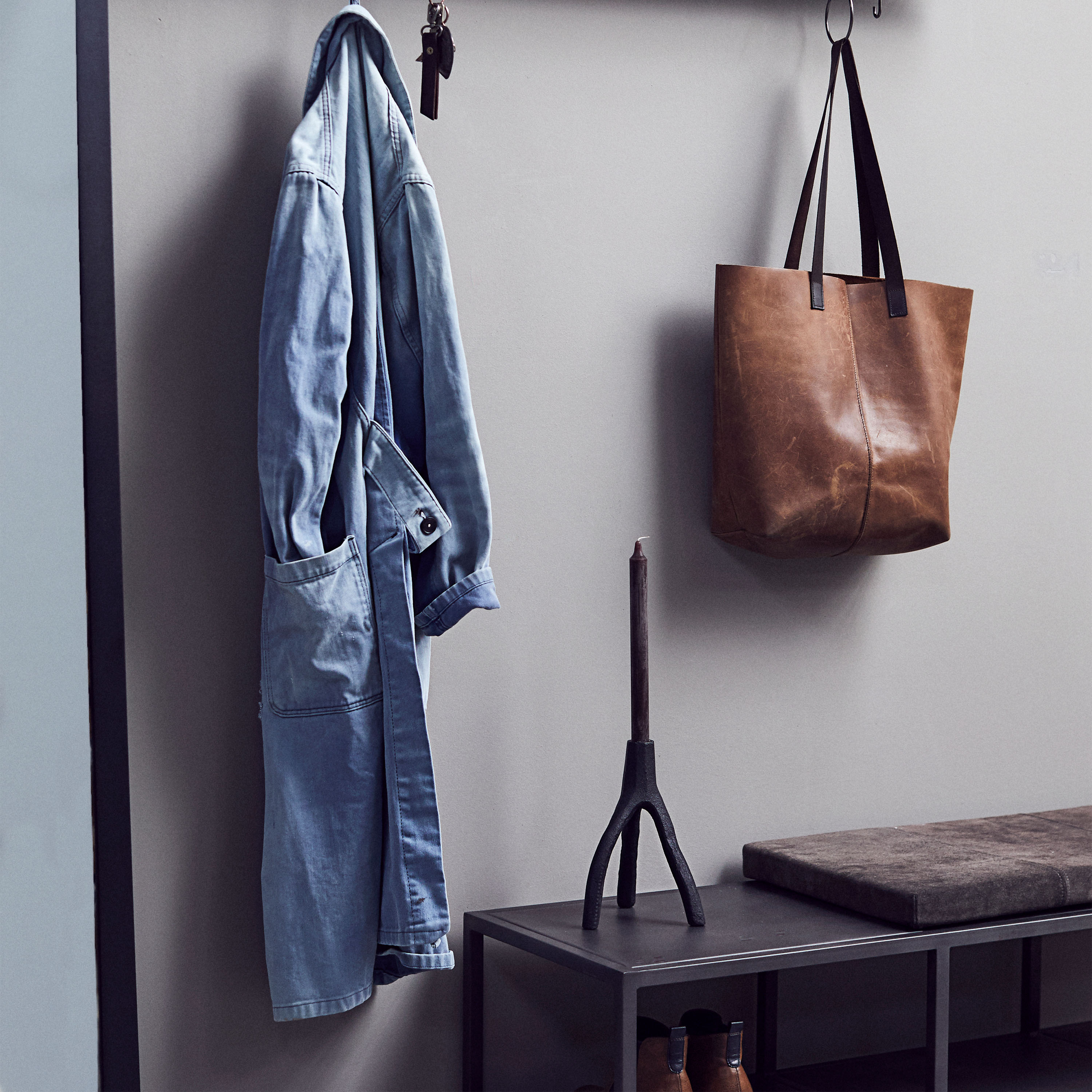 Muubs Bronx Bänk Black Iron Large