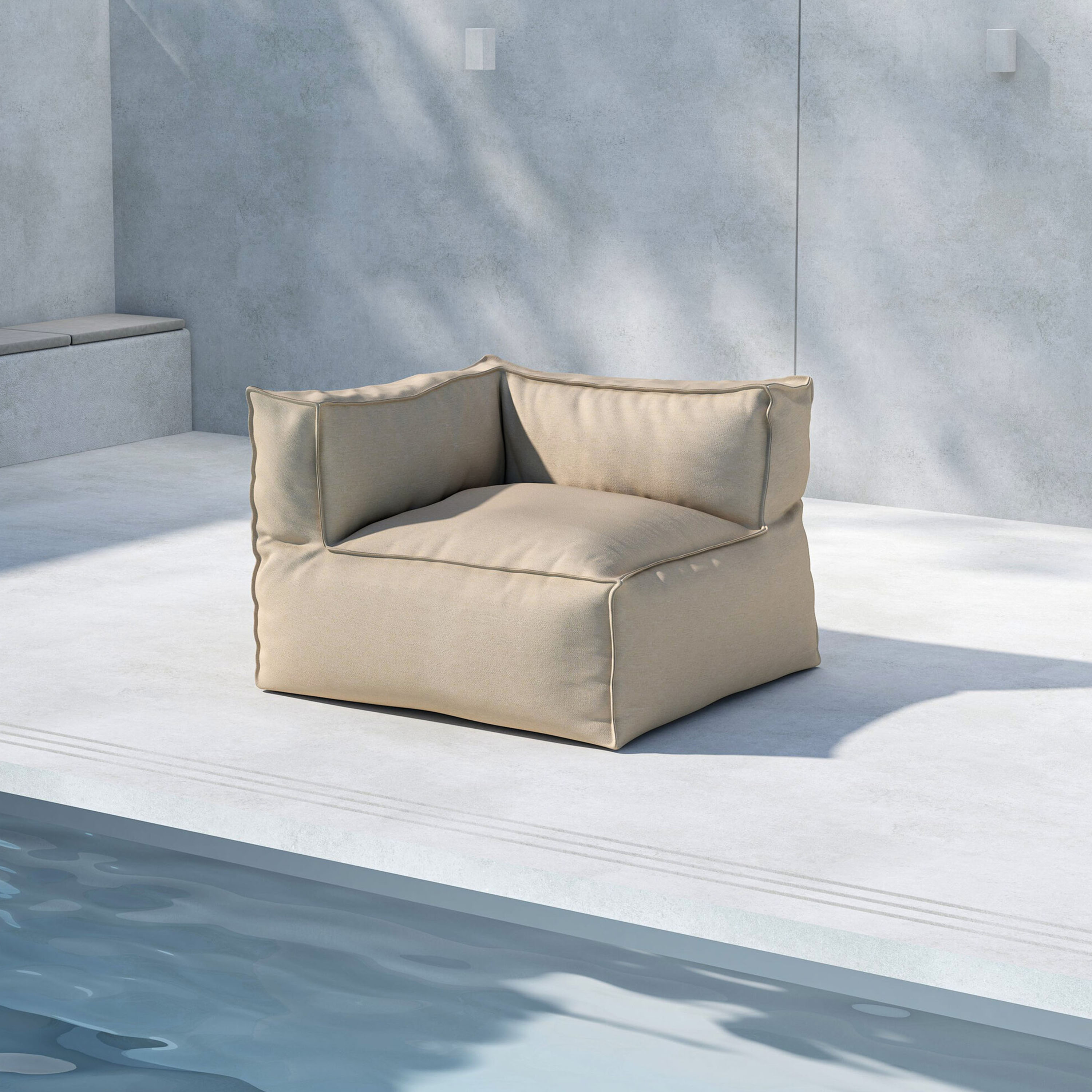 Venture Home Rambo Hörnmodul Beige