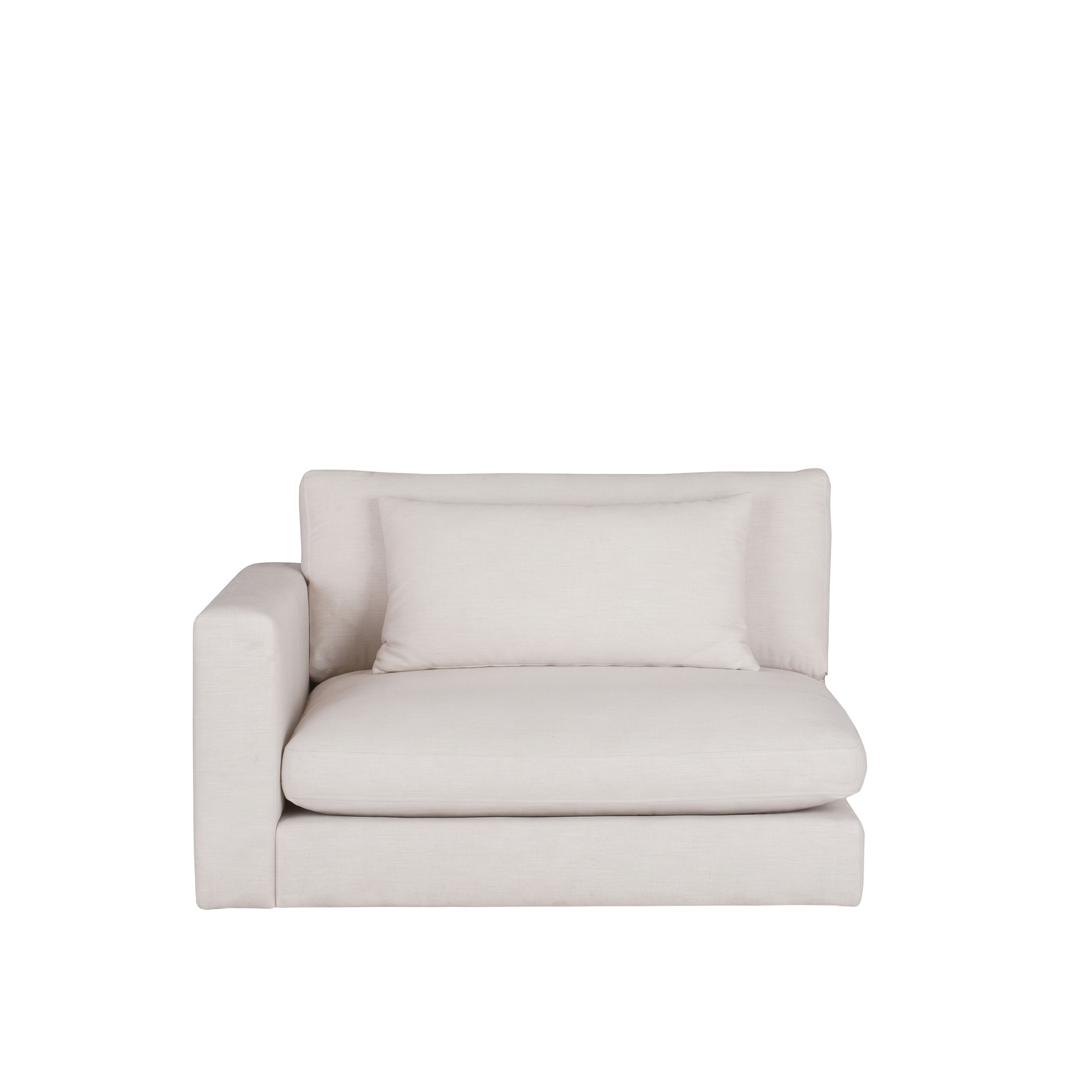 Isola Seat Module Left Linen 126cm
