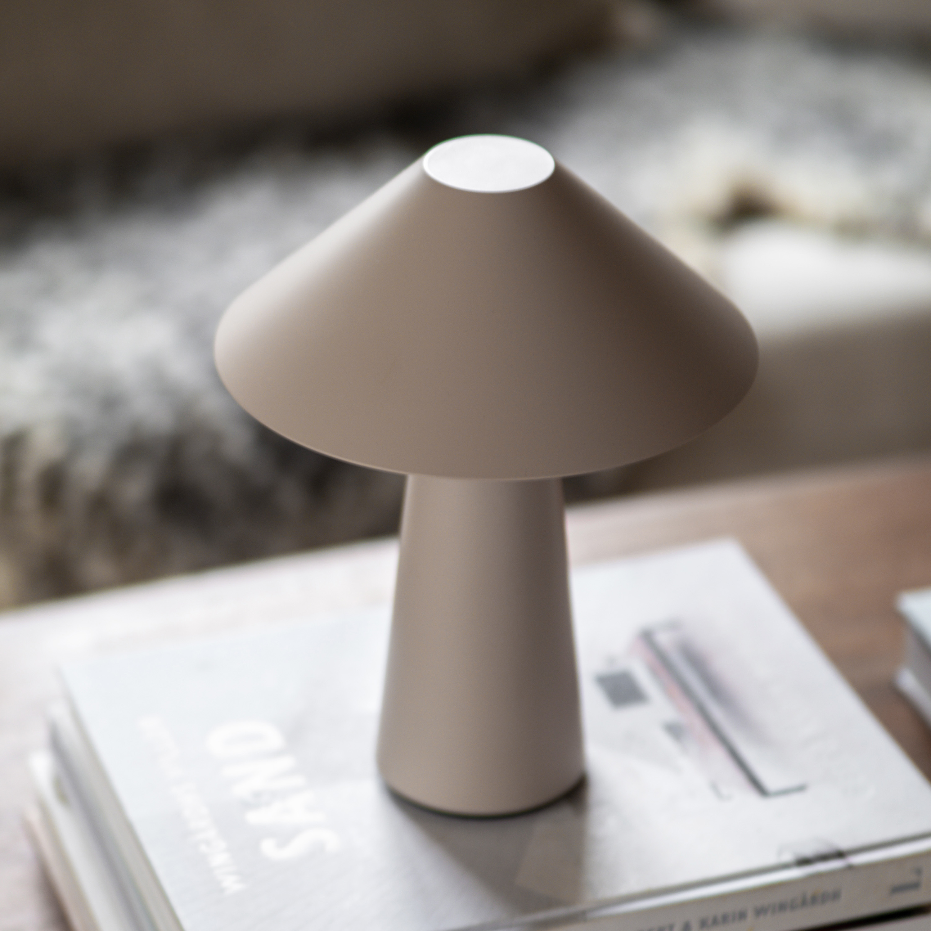 Globen Lighting Cannes Portabel Bordlampe Mud 26cm