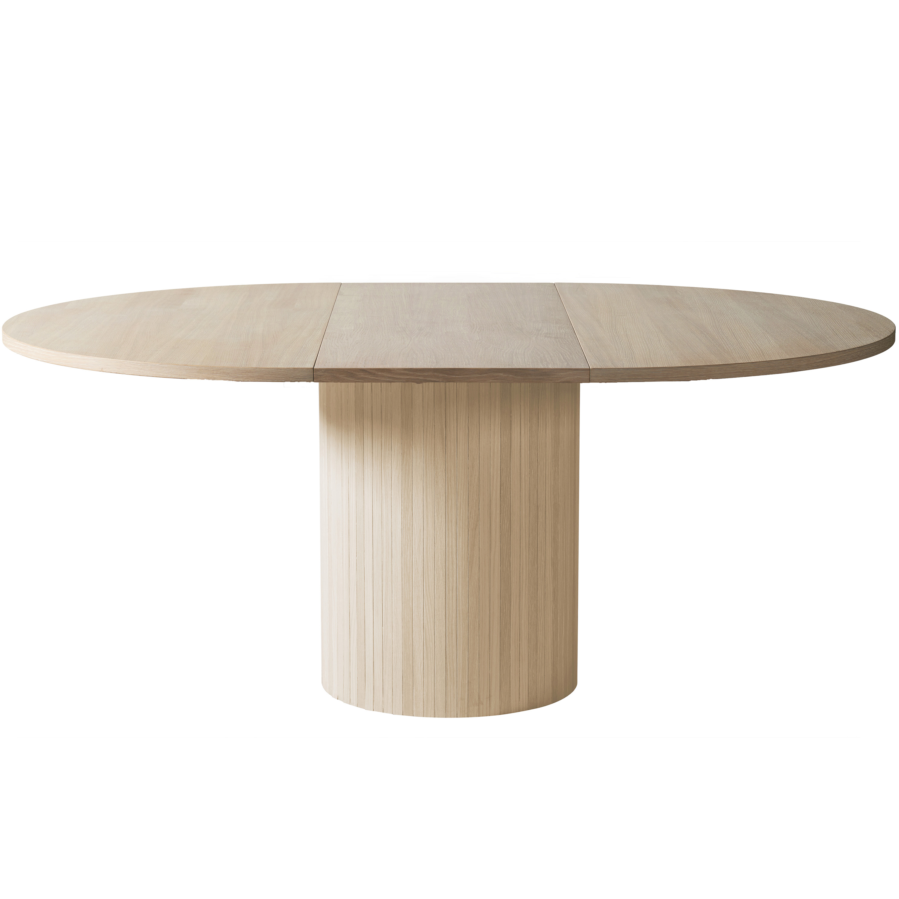 Sleepo Collection Bauer Matbord Vitoljad Ek Ø130+50