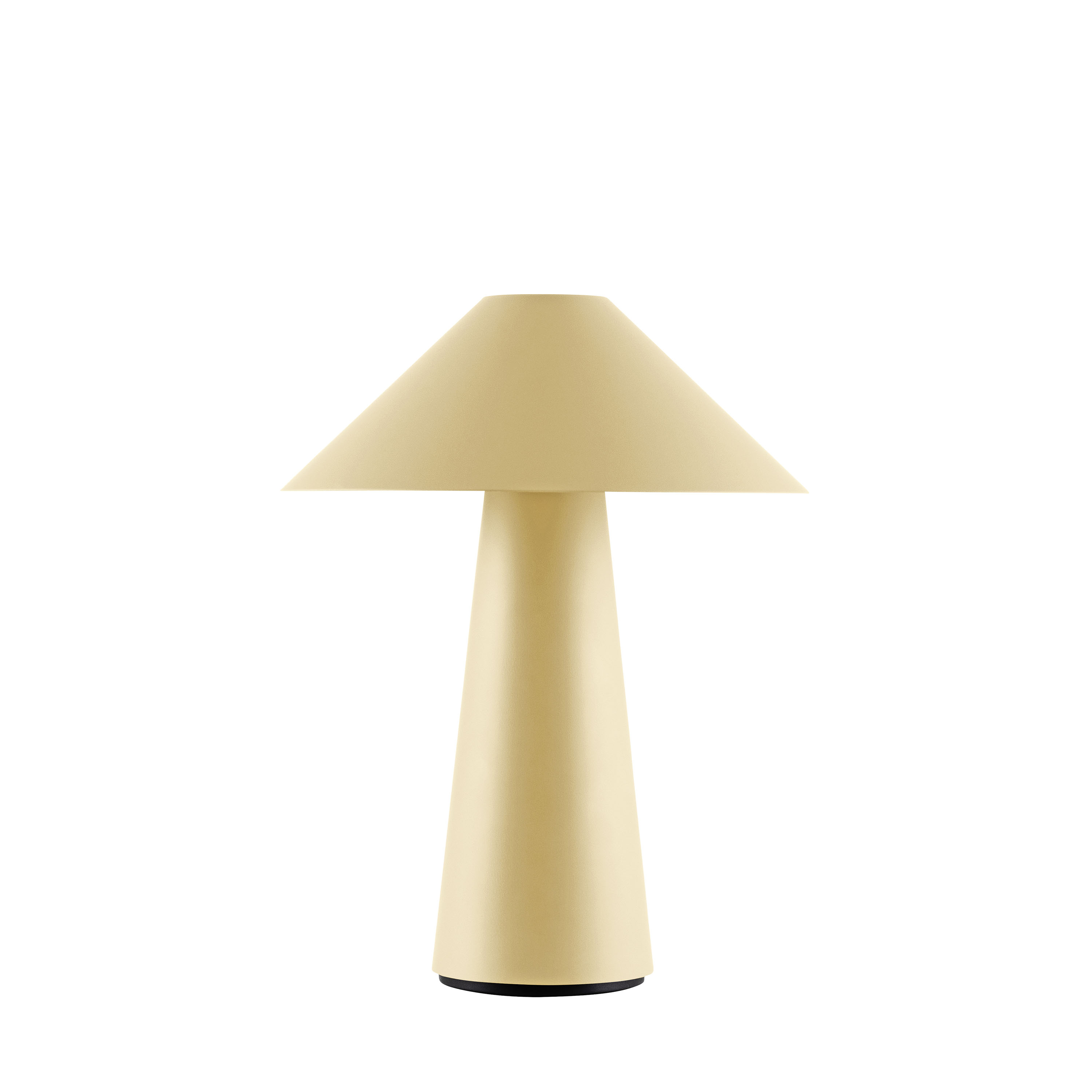 Cannes Tragbare Tischlampe Hafergelb