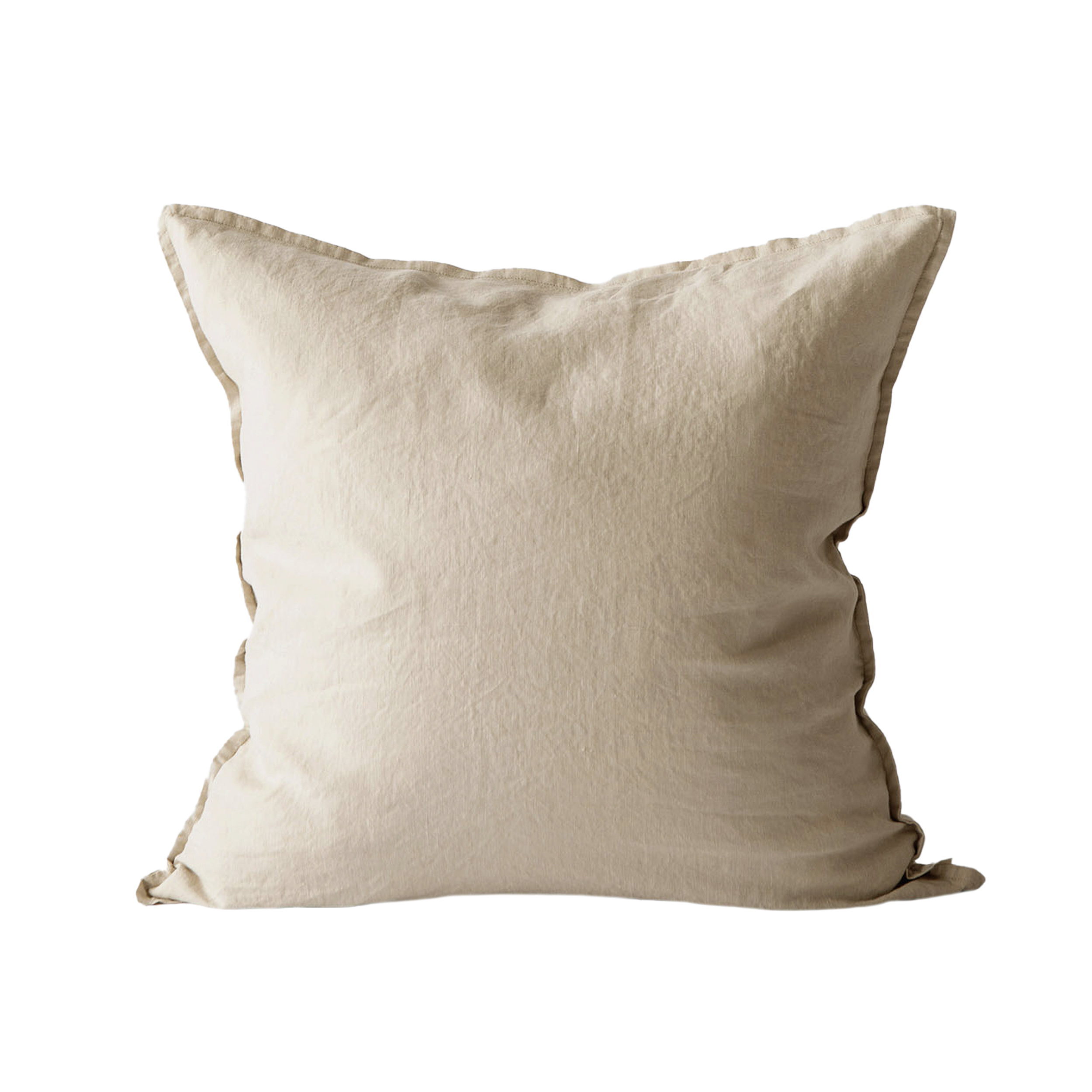 Kuddfodral Linne Sand 50x50