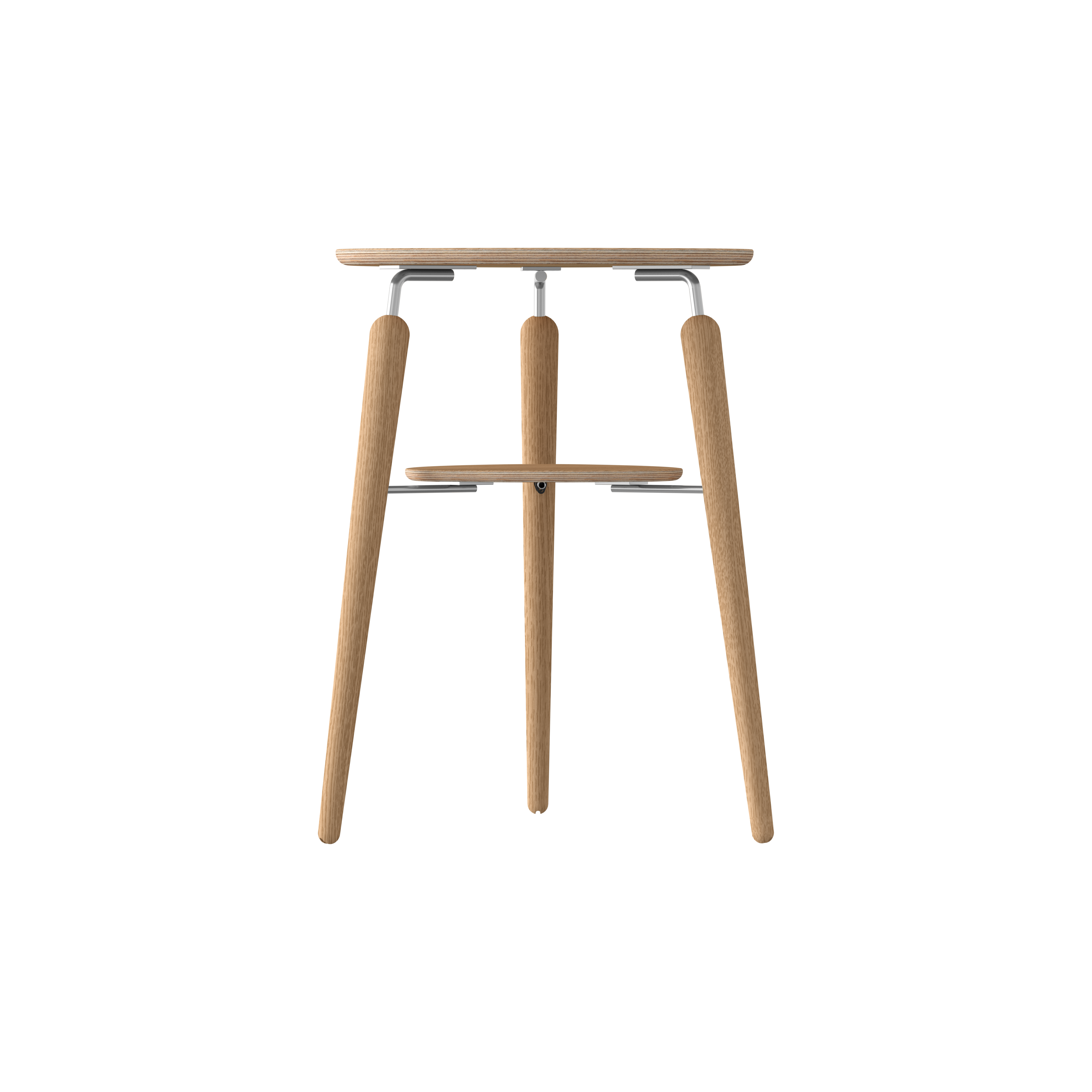 Umage - My Spot Sidobord Oak/Steel - Svart