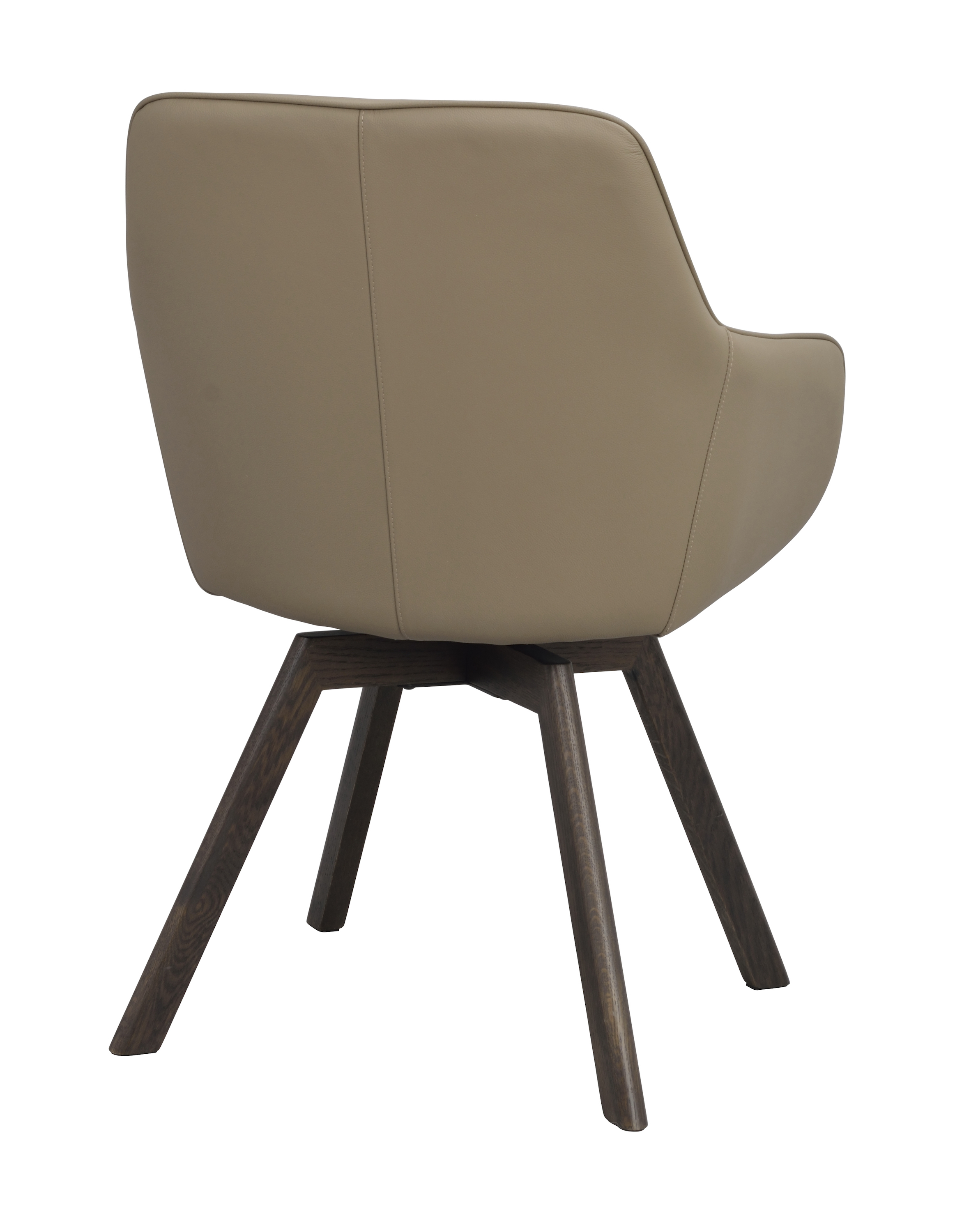 Rowico Home Alison Karmstol Beige Läder/Brun