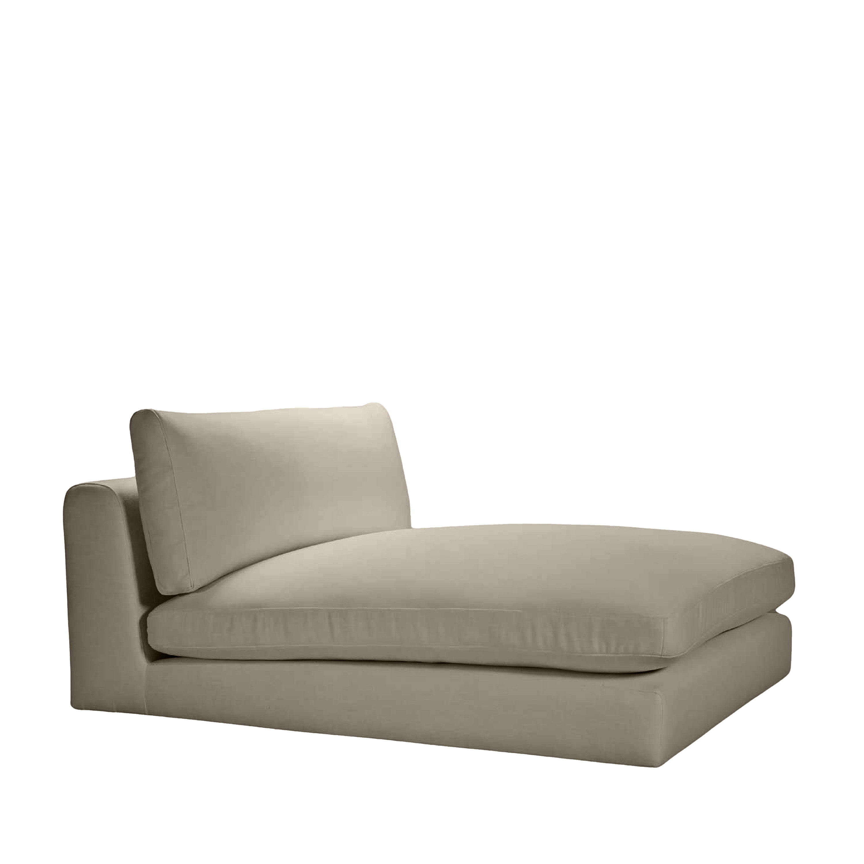 Sleepo Collection Capri 1,5-seter divanmodul Taupe 120x155