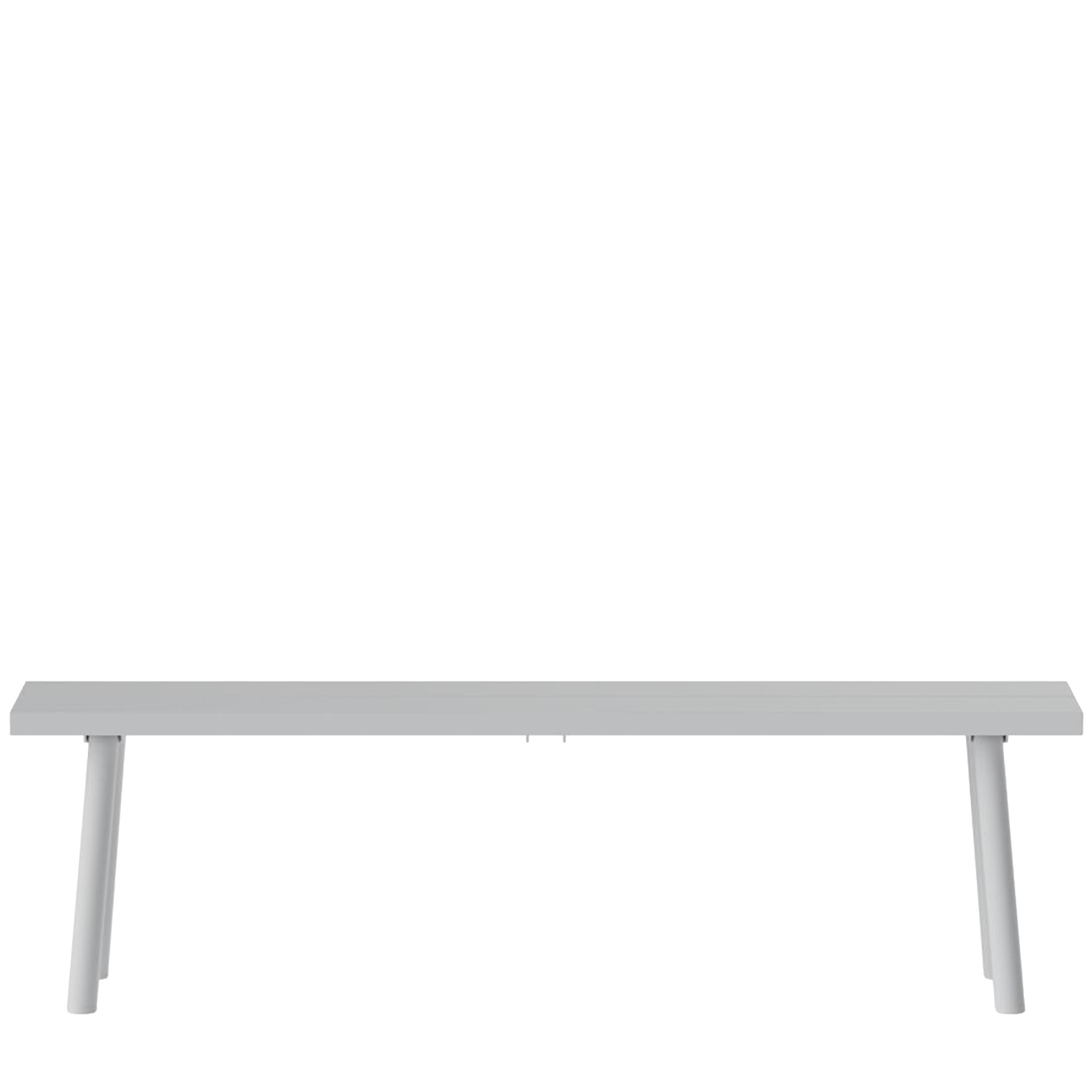 Fred's Bank Light Grey 160cm