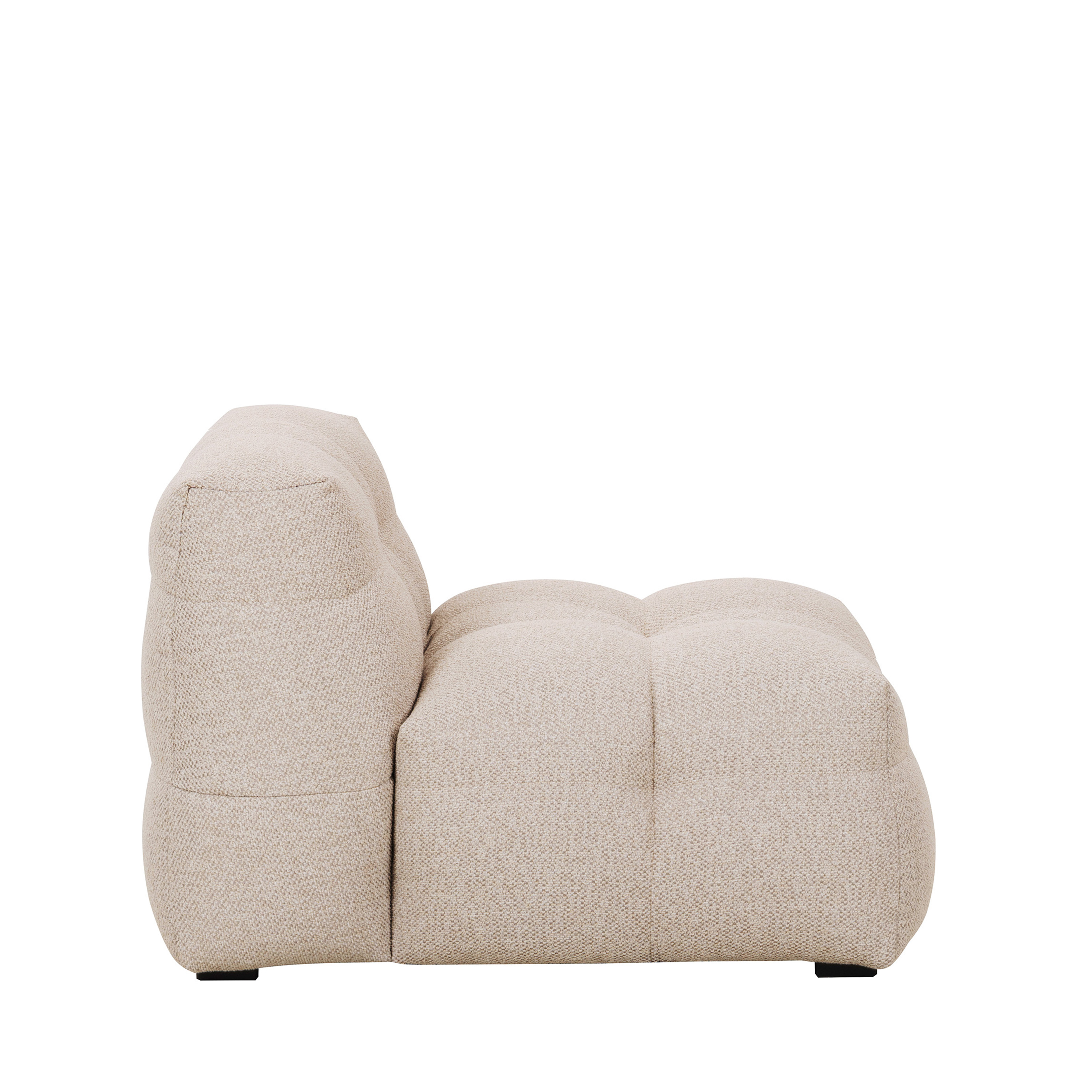 Sleepo Collection Billie Loungestol Beige Bouclé 89cm