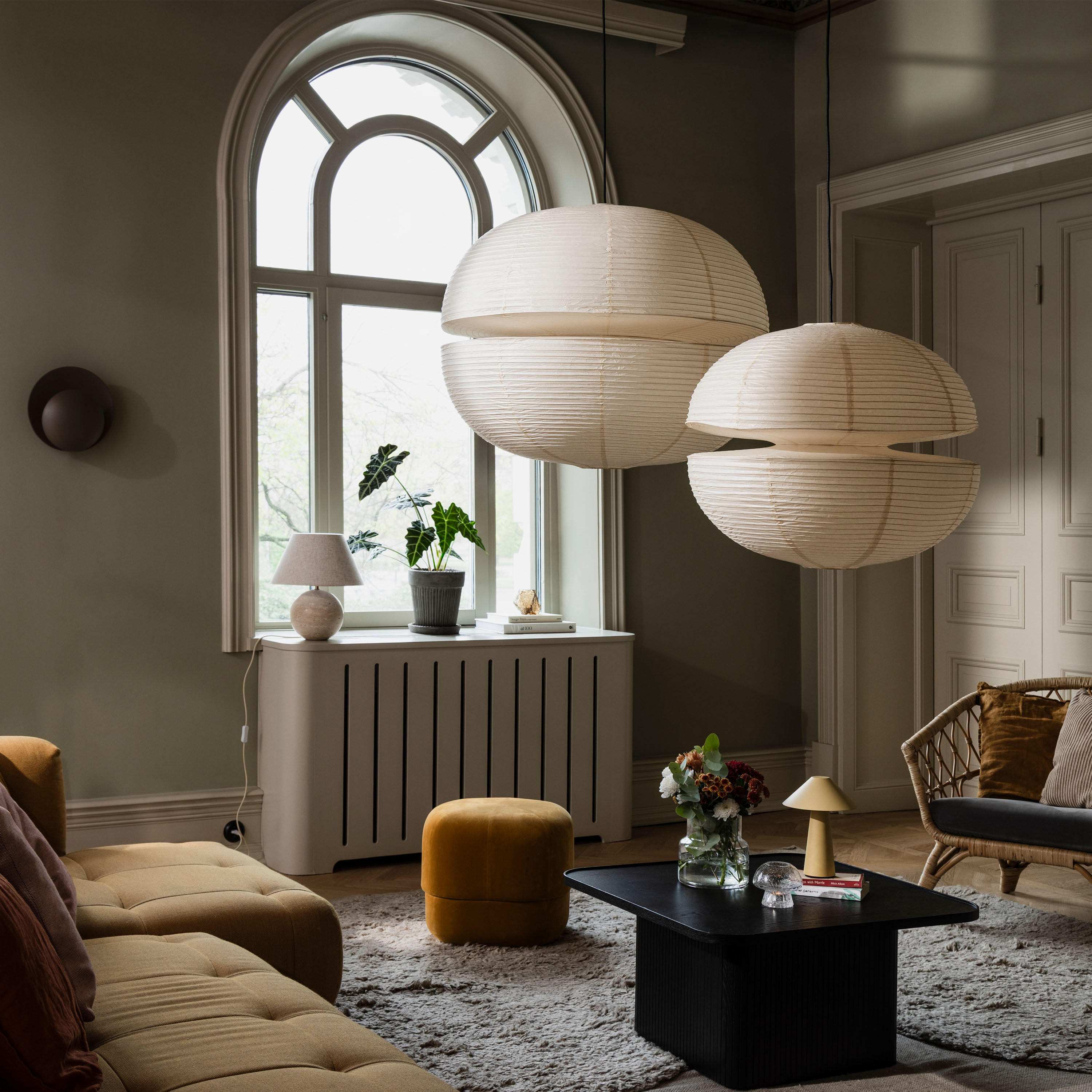 Globen Lighting Mela Lampeskjerm Beige 60cm