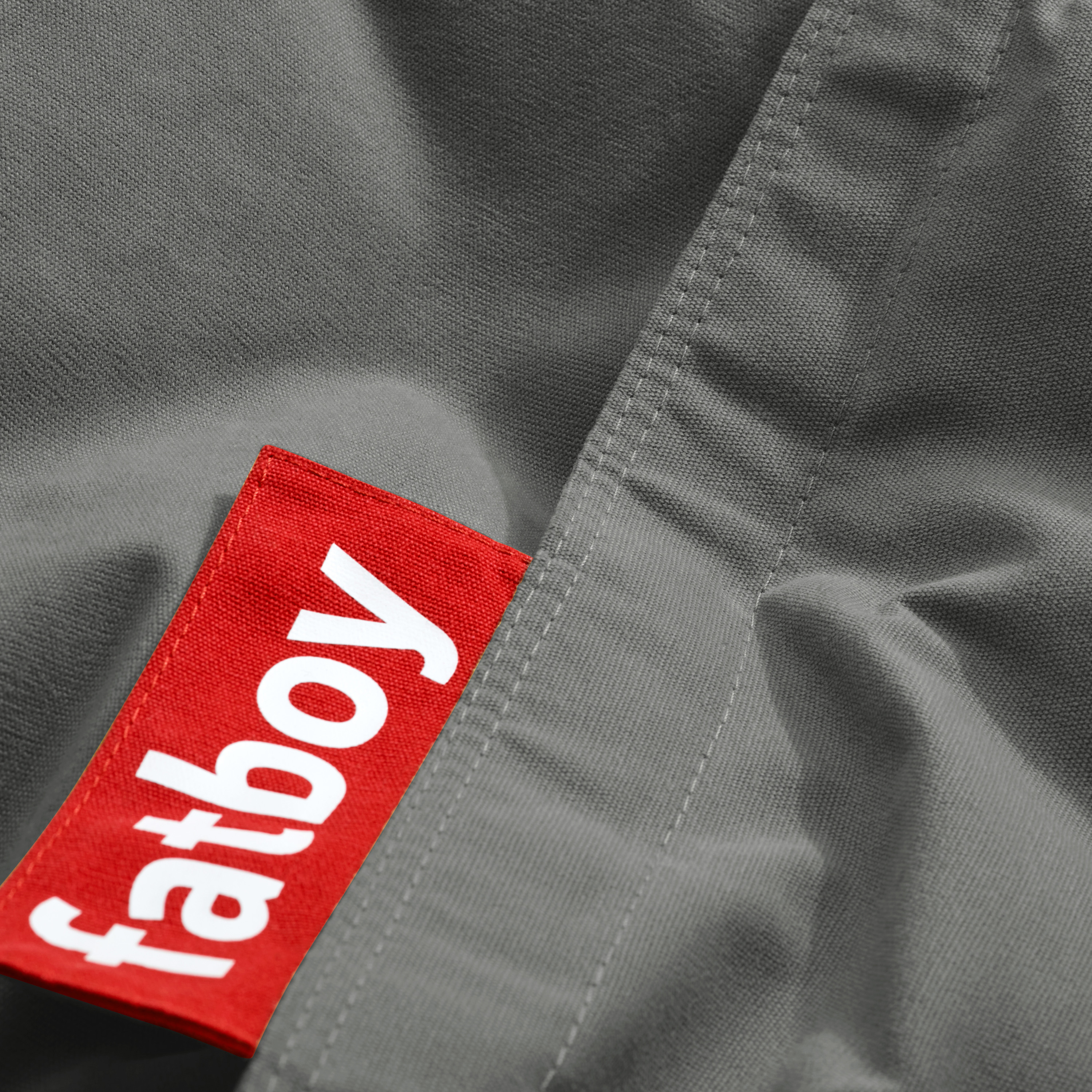 Fatboy Junior Recycled Sitzpouf Holzkohlegrau