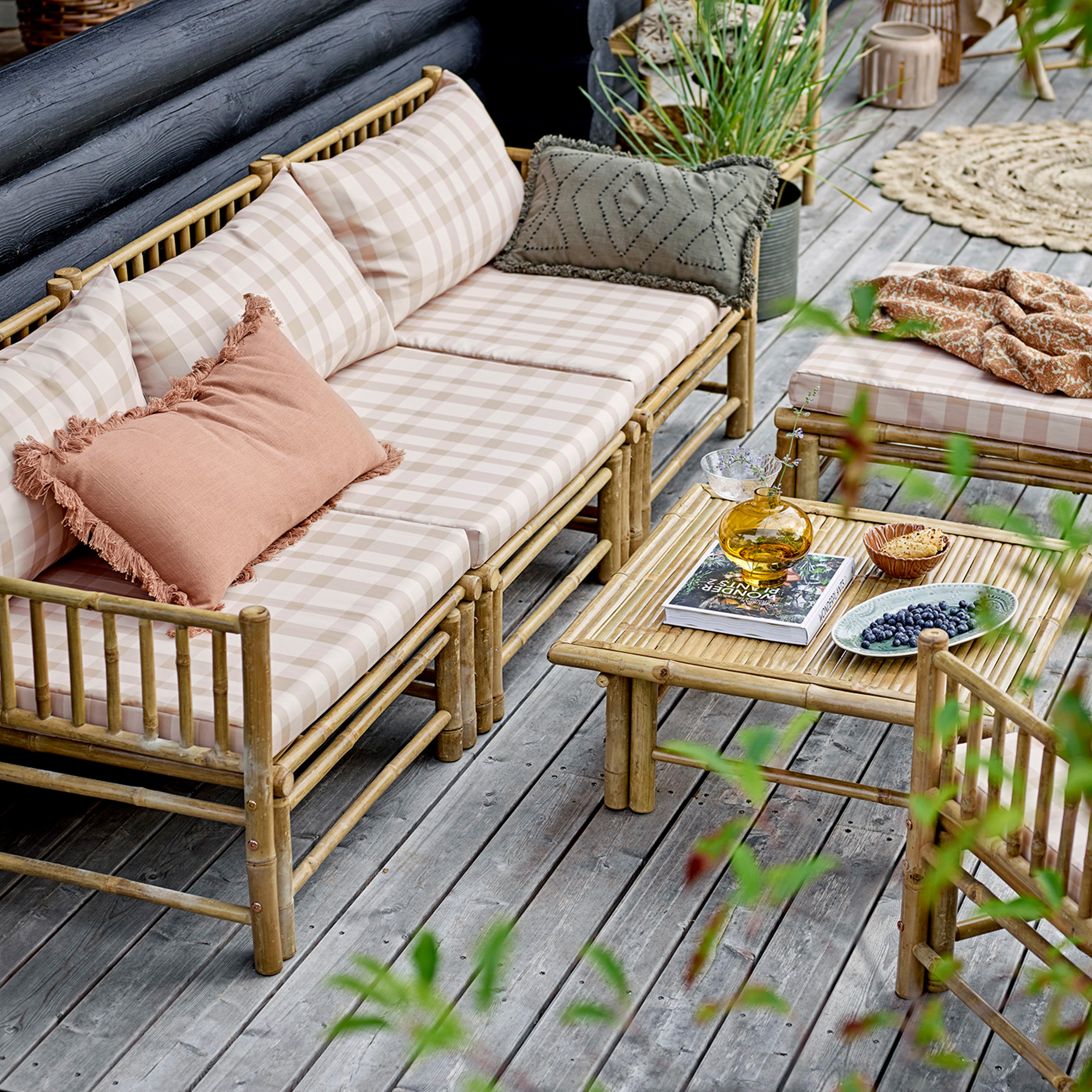 Bloomingville Korfu Sofa Modul Hjørne Høyre Natur