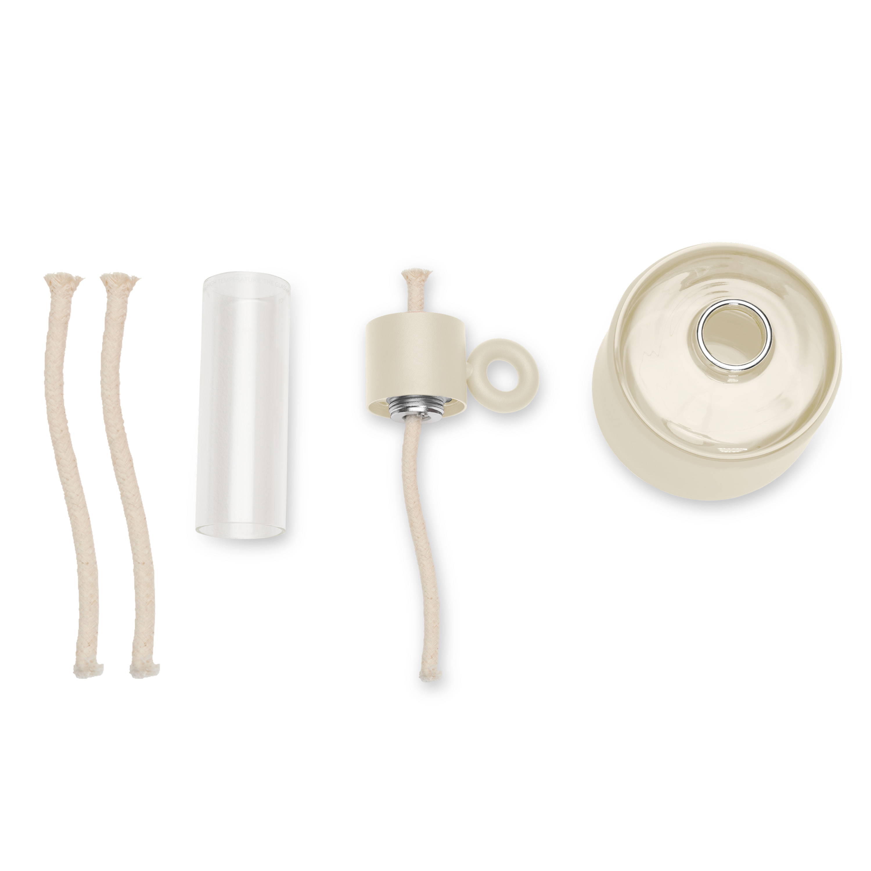 Fatboy Flamtastique Oljelampe Cream XS