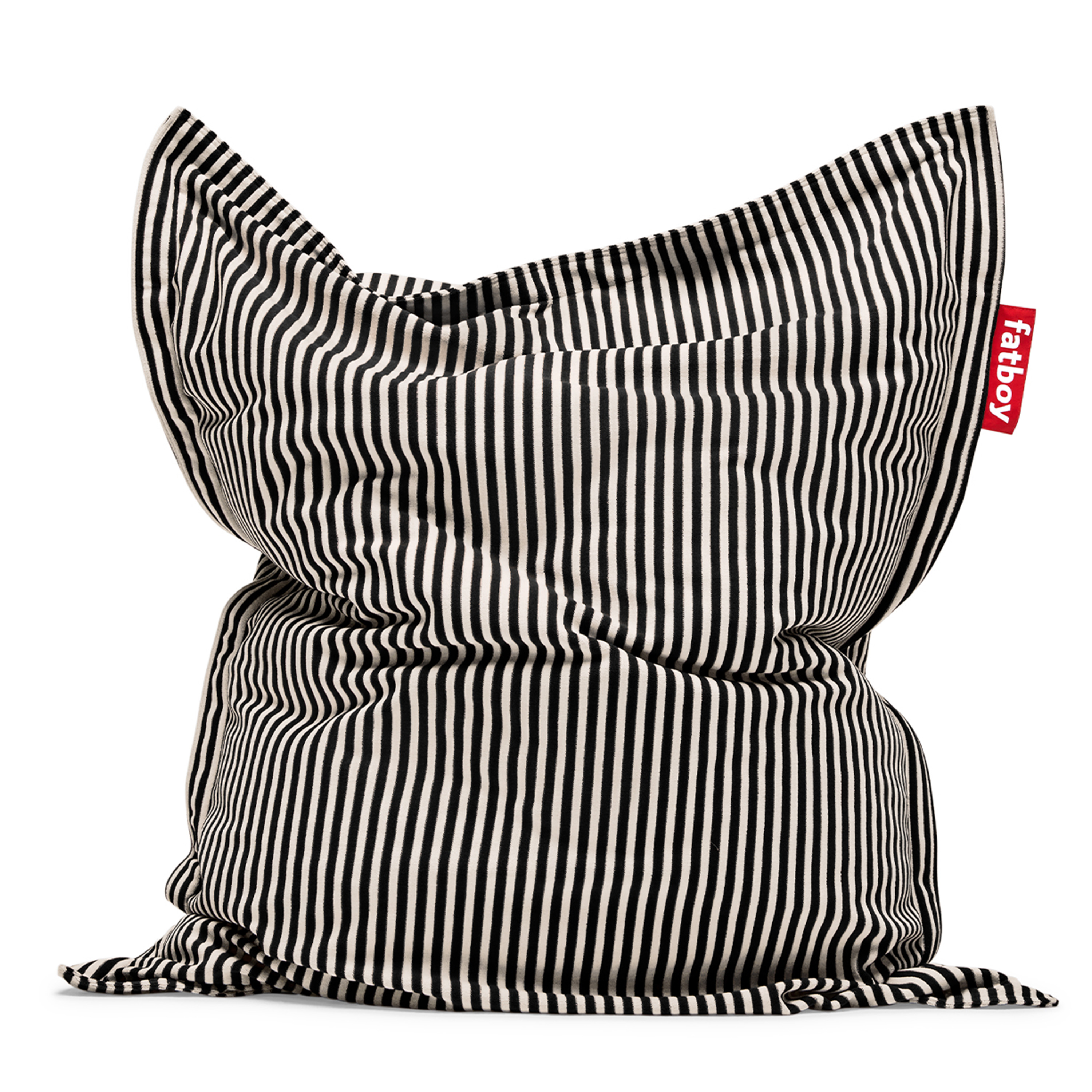 Original Slim Terry Sittpuff Black Creme