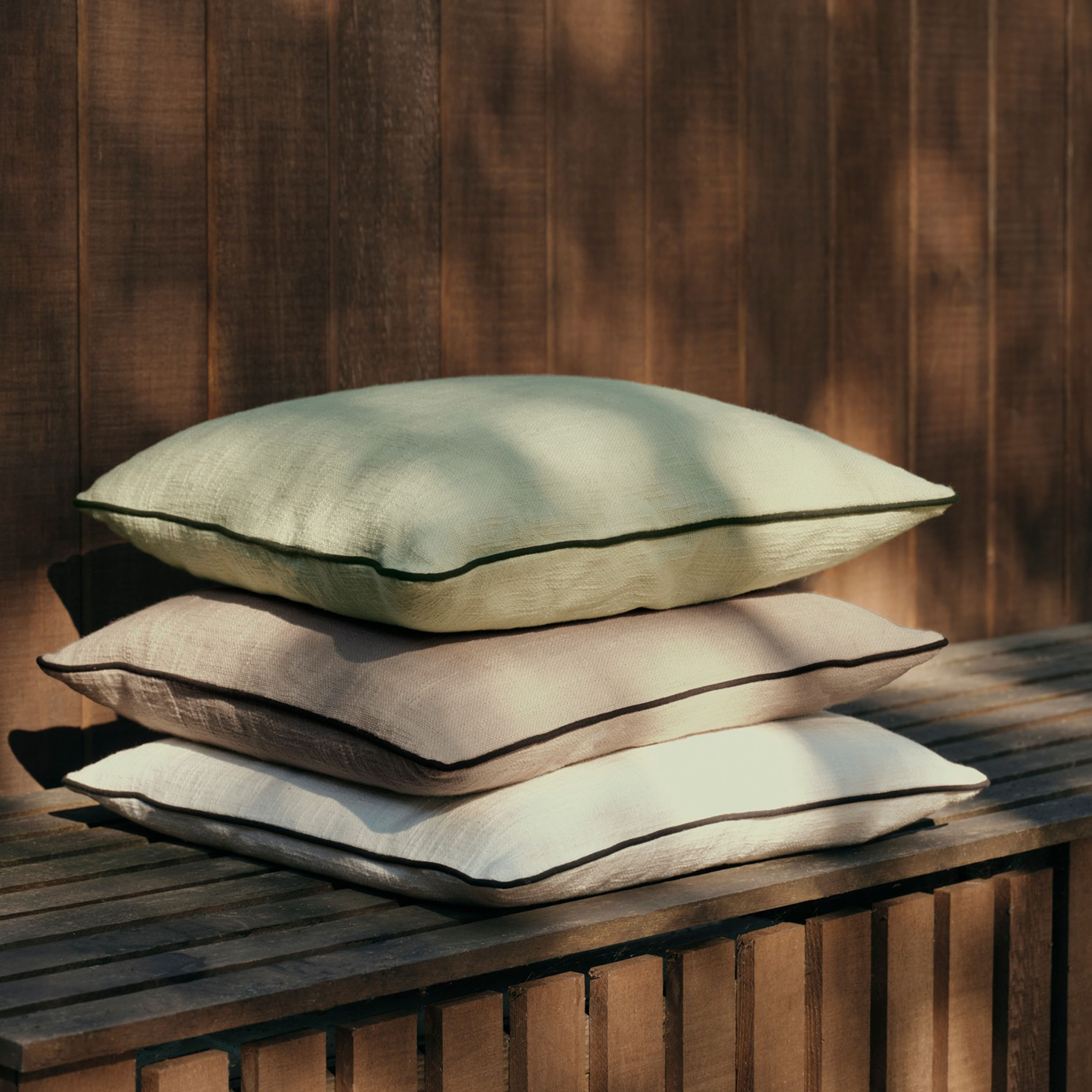 Broste Copenhagen Maja Tyynynpäällinen Vihreä 50x50