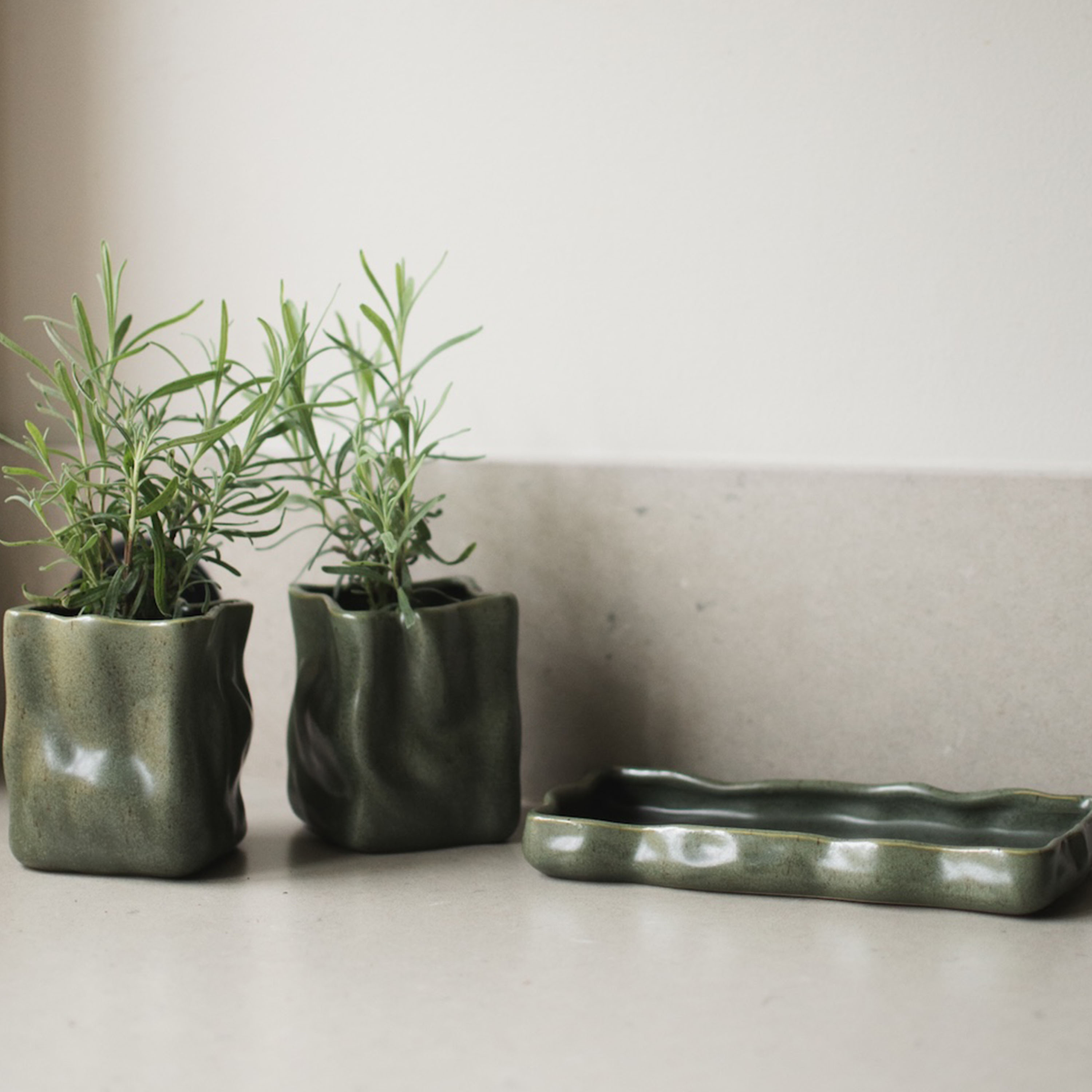 DBKD Herb Kruka Moss Ø8 2-pack