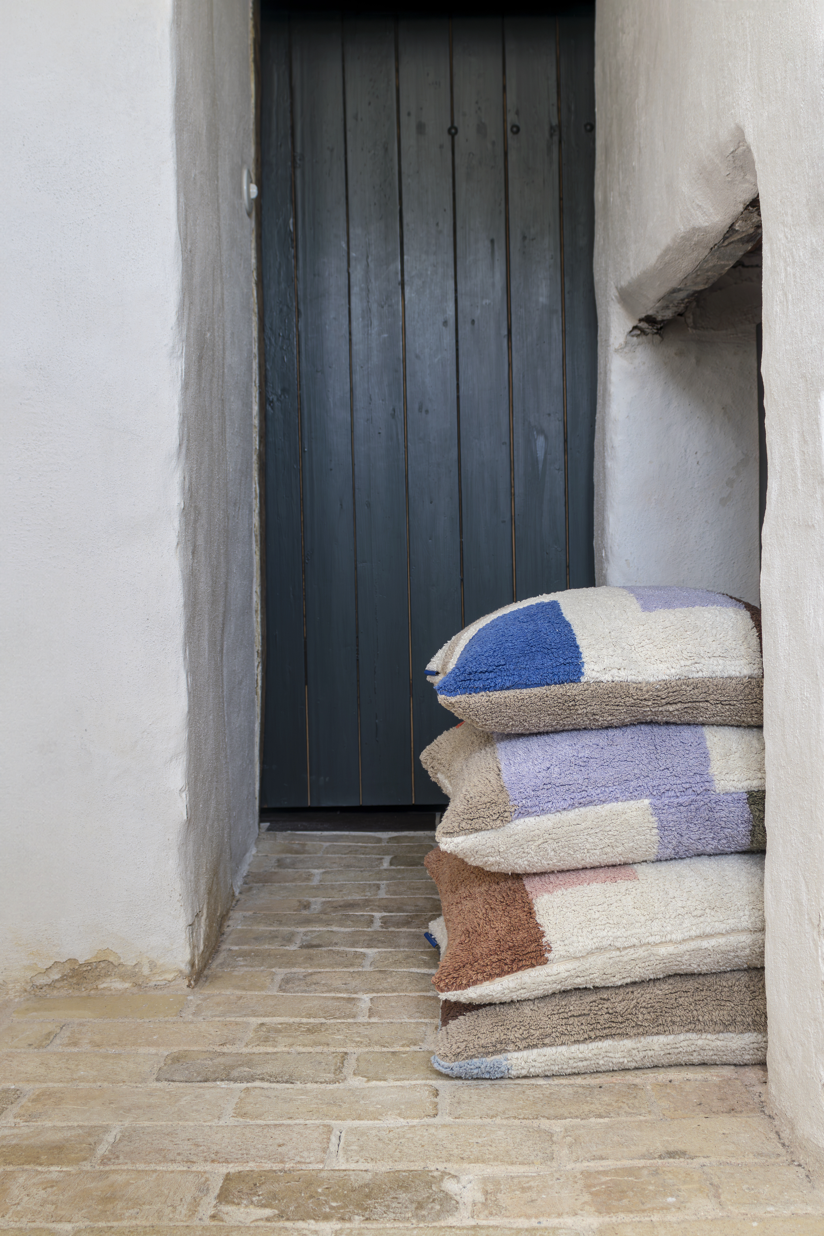 Mette Ditmer Brick Kuddfodral Dark Grey 50x50