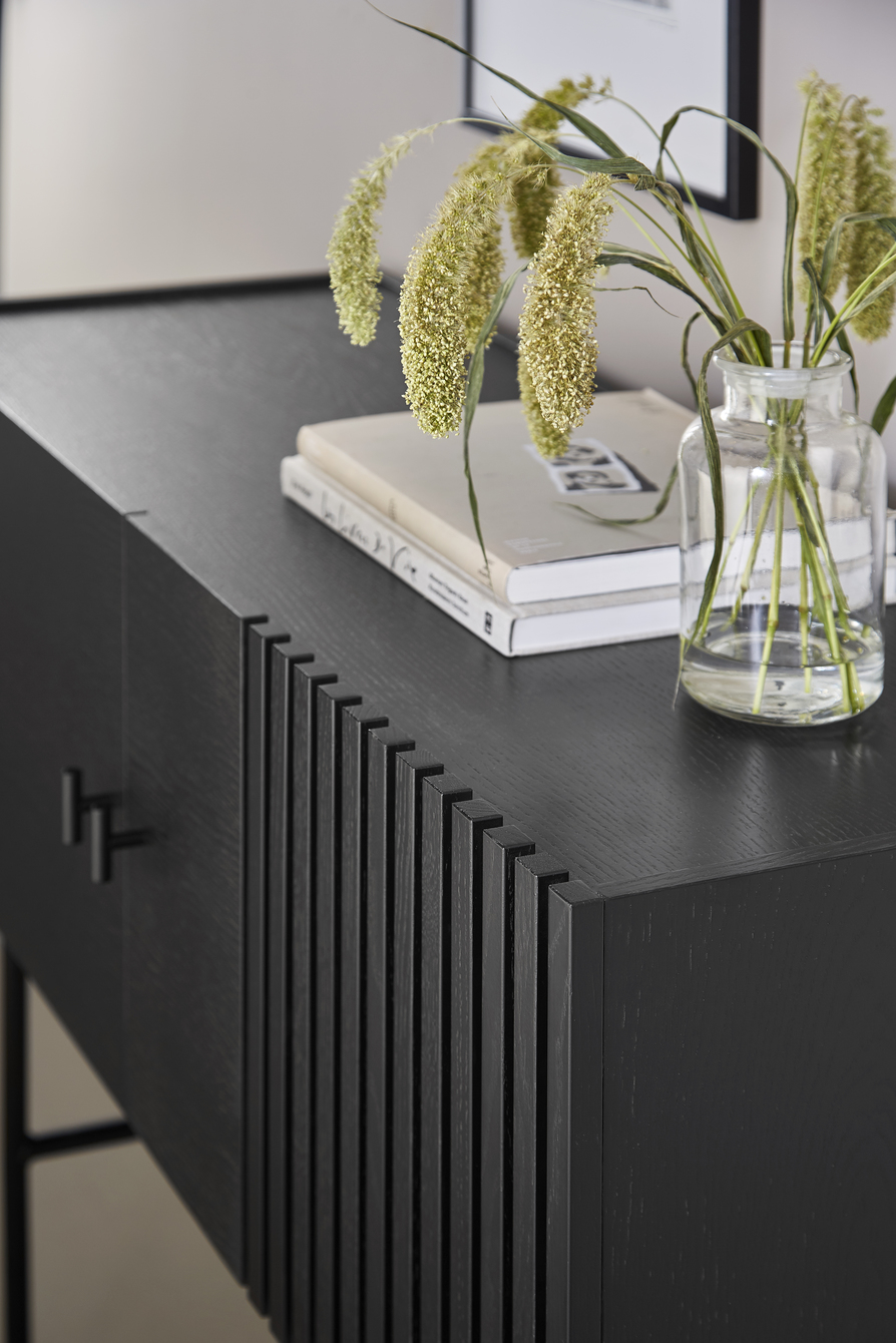 Woud Array Sideboard Black 120cm