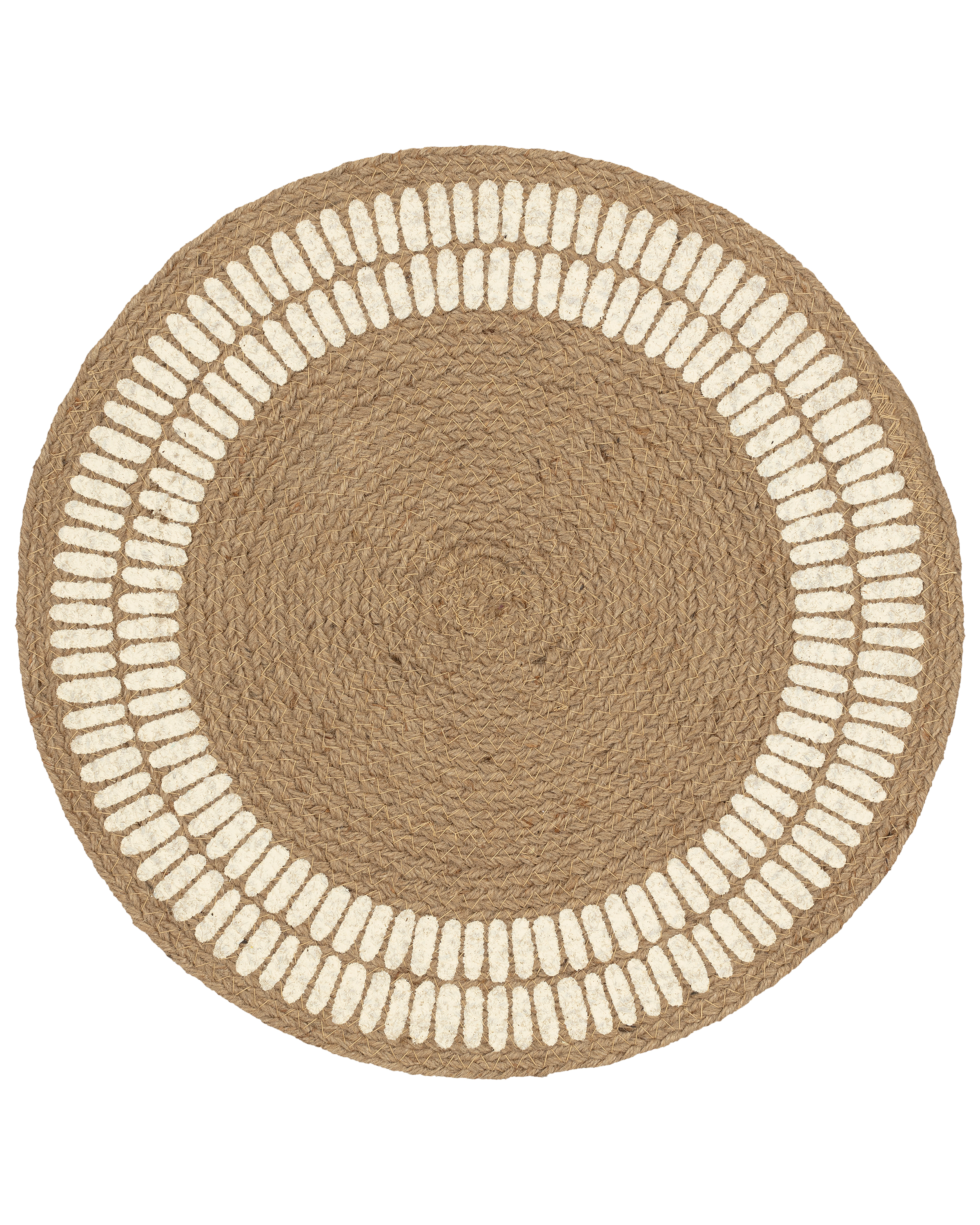 Alku Tablett Jute Off-white