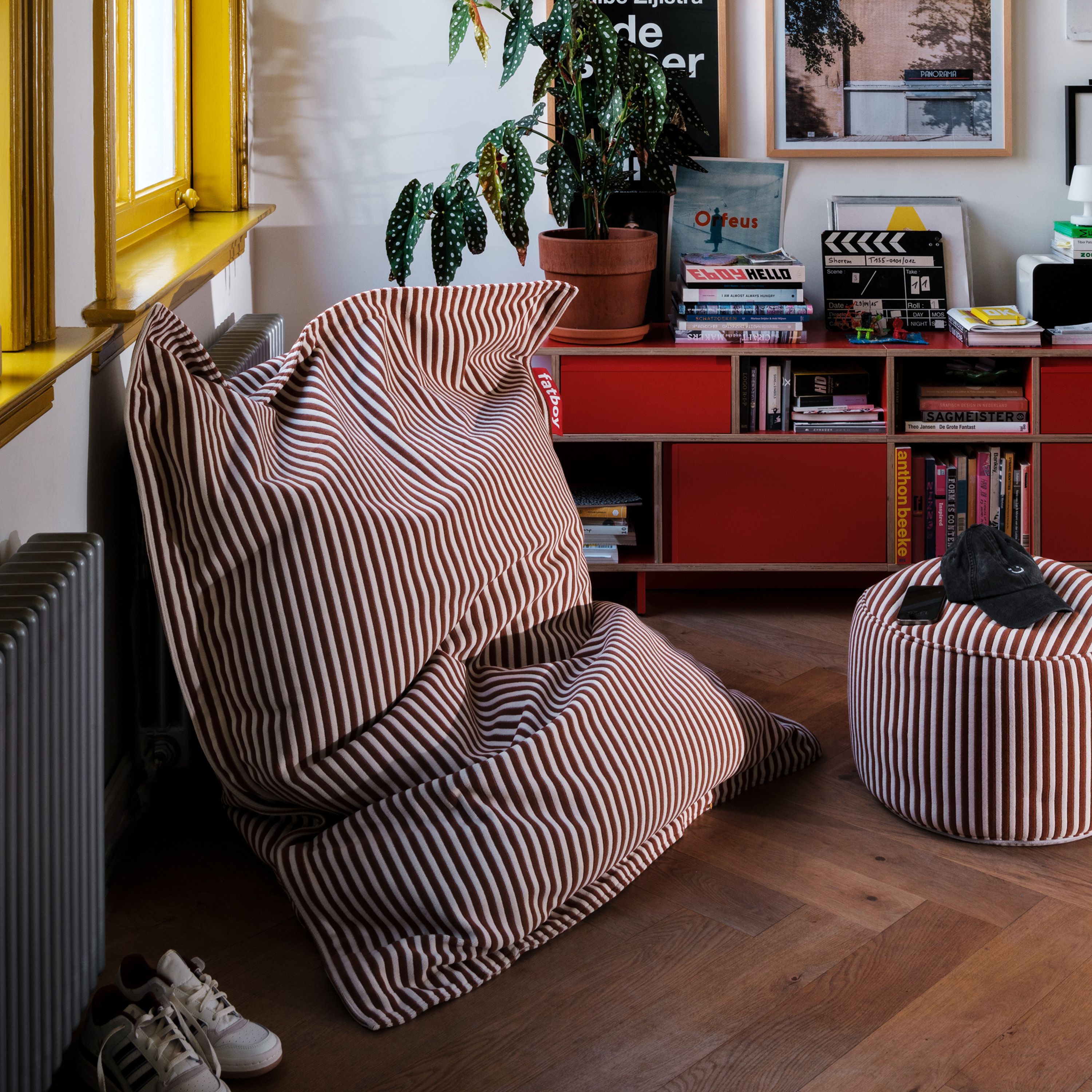 Fatboy Original Slim Terry Sitzpuff Cognac Creme