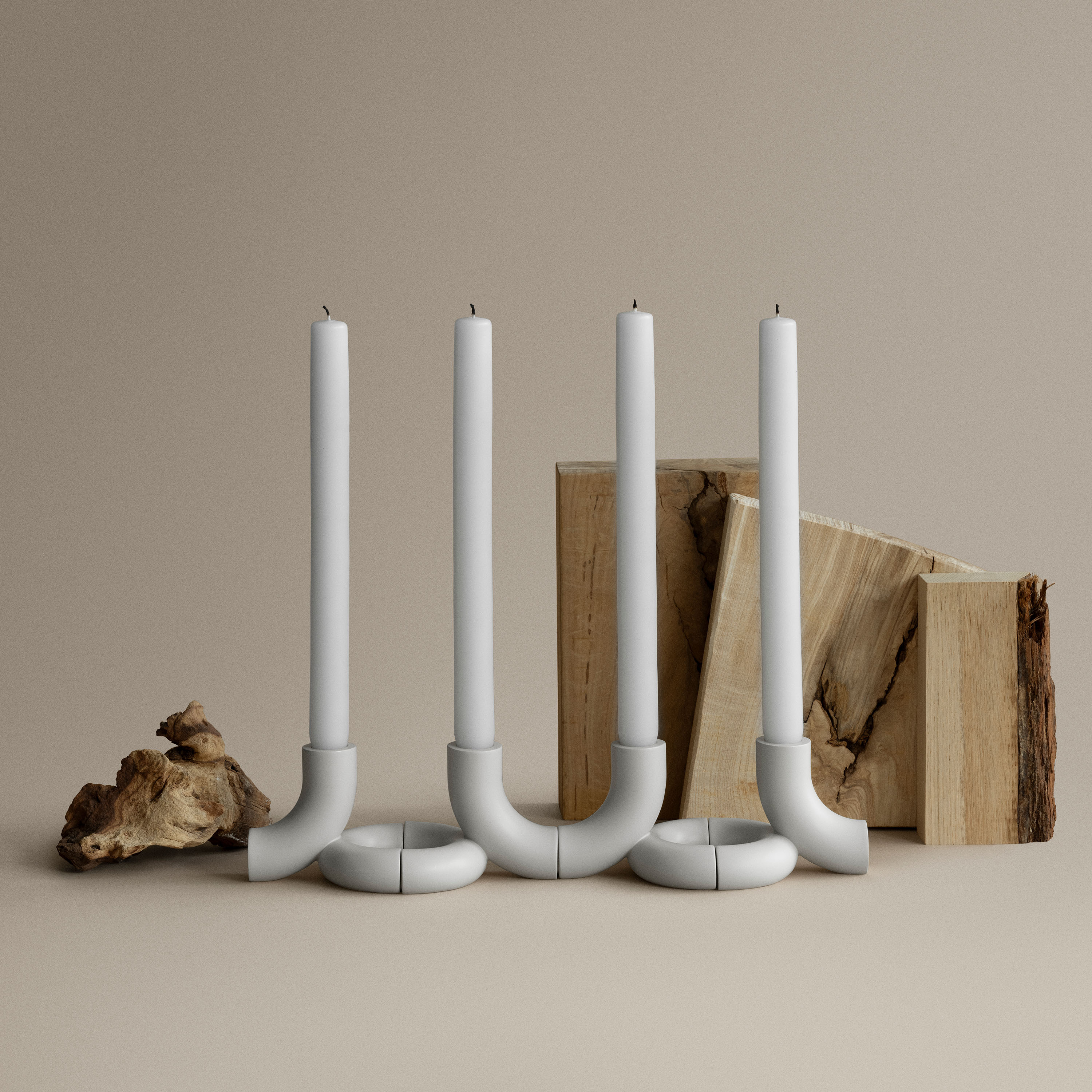 Blomus Doodle Ljusstake Moonbeam 2-pack