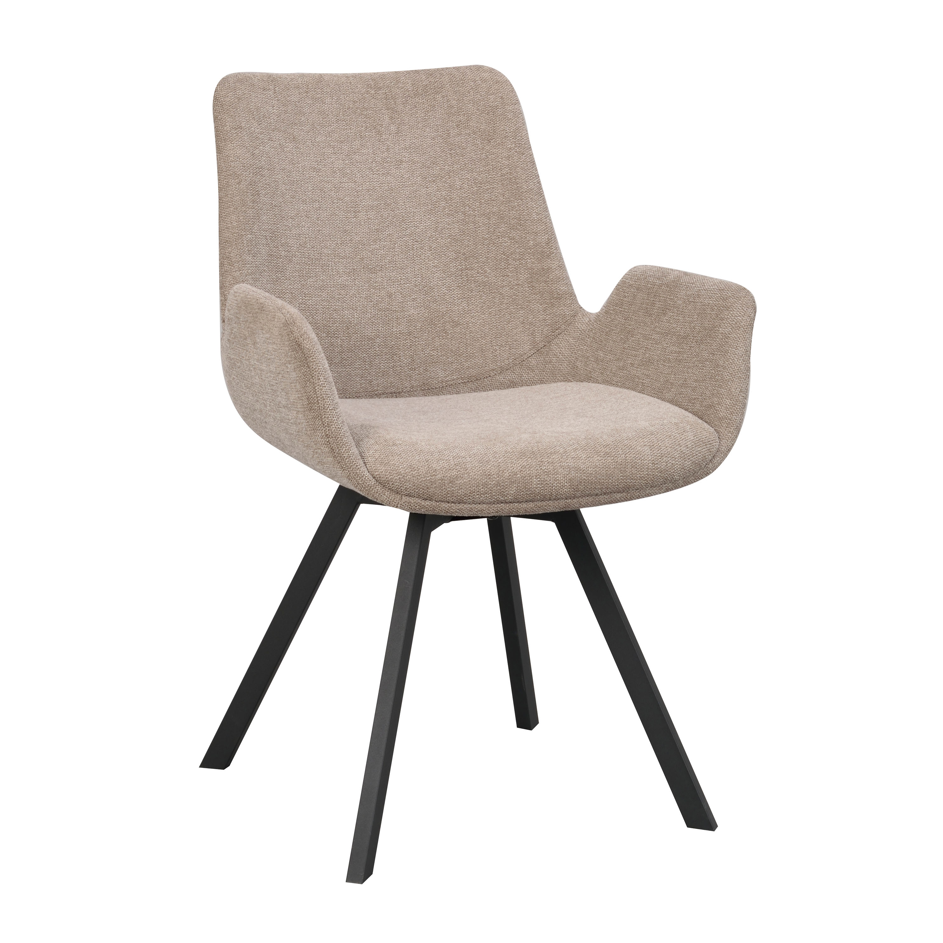 Norwell Karmstol Beige/Svart