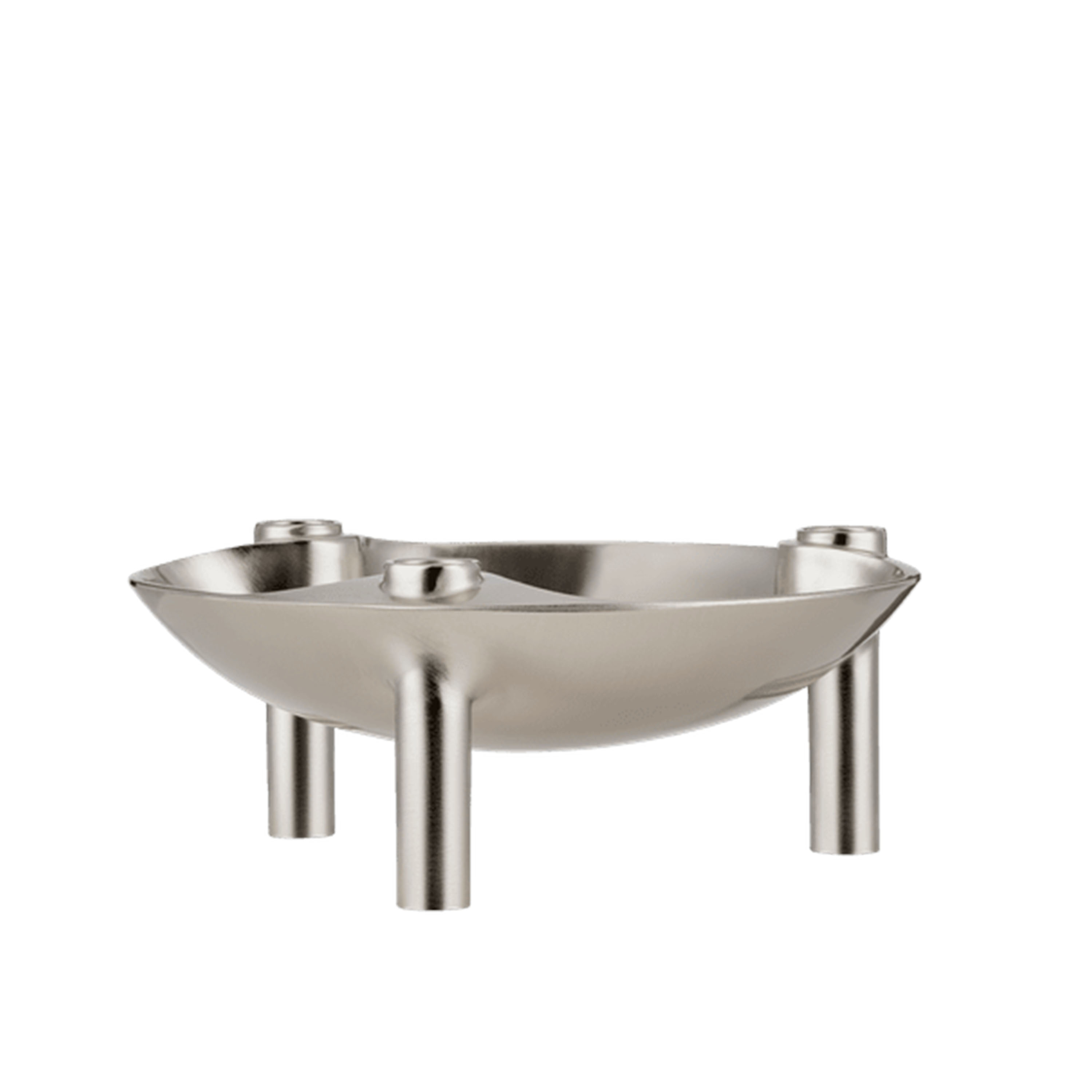 STOFF Nagel Skål Brushed Chrome