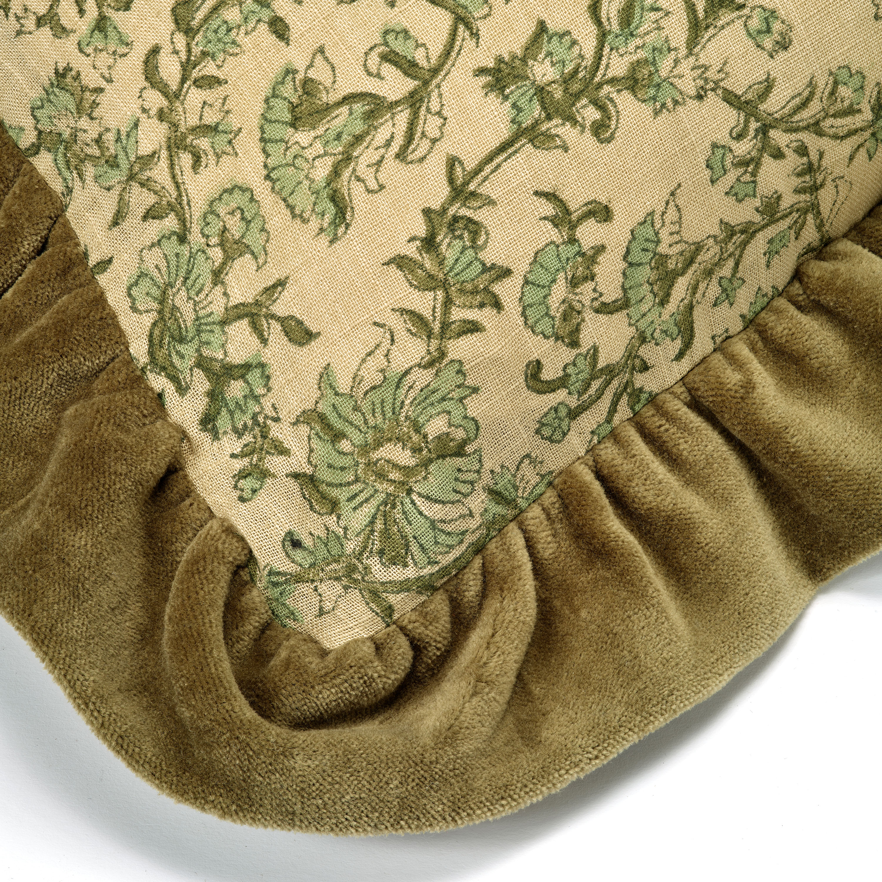 Classic Collection Tendril Kuddfodral Green 40x60cm