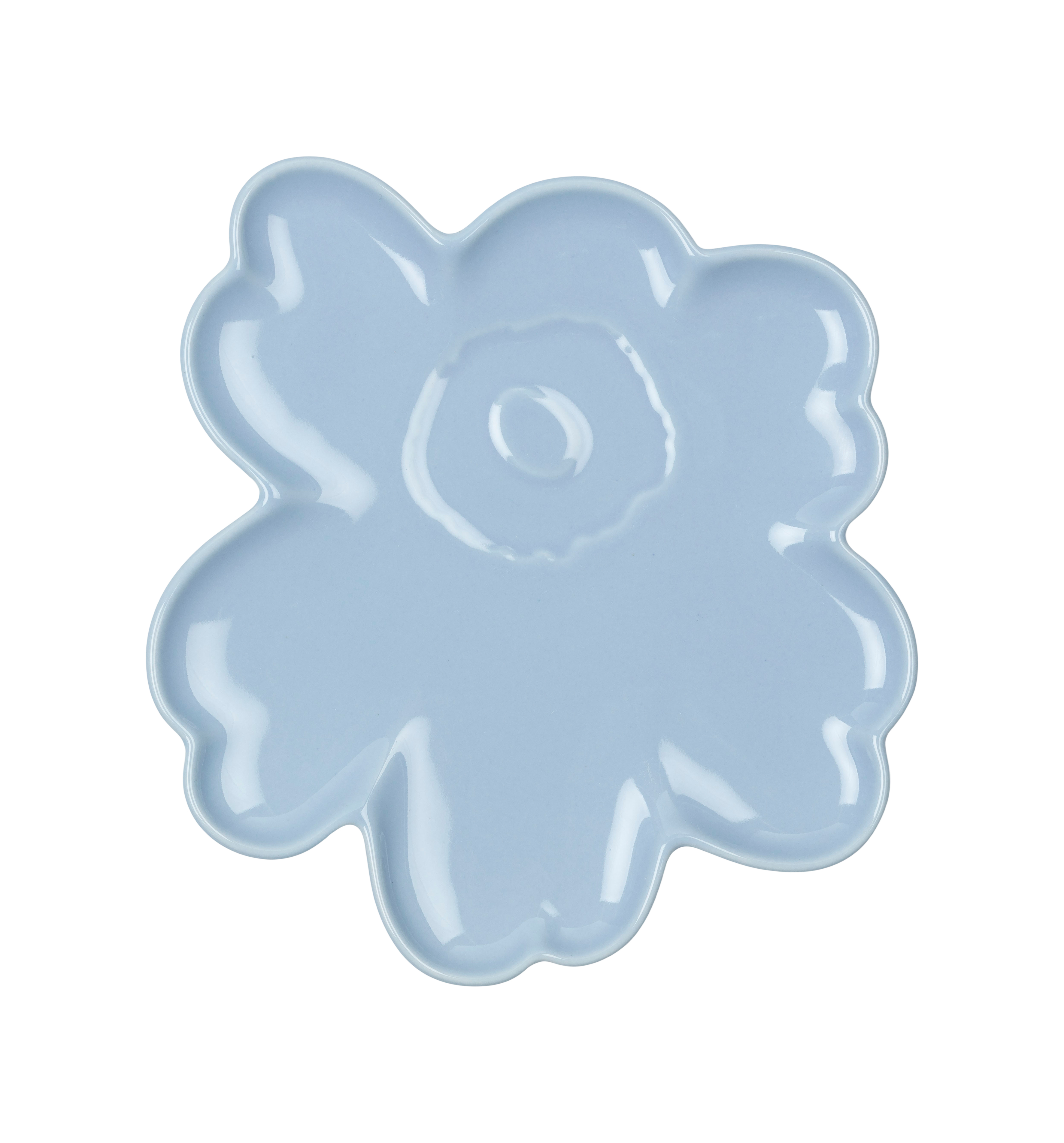 Unikko Shape Fat Light Blue 20cm