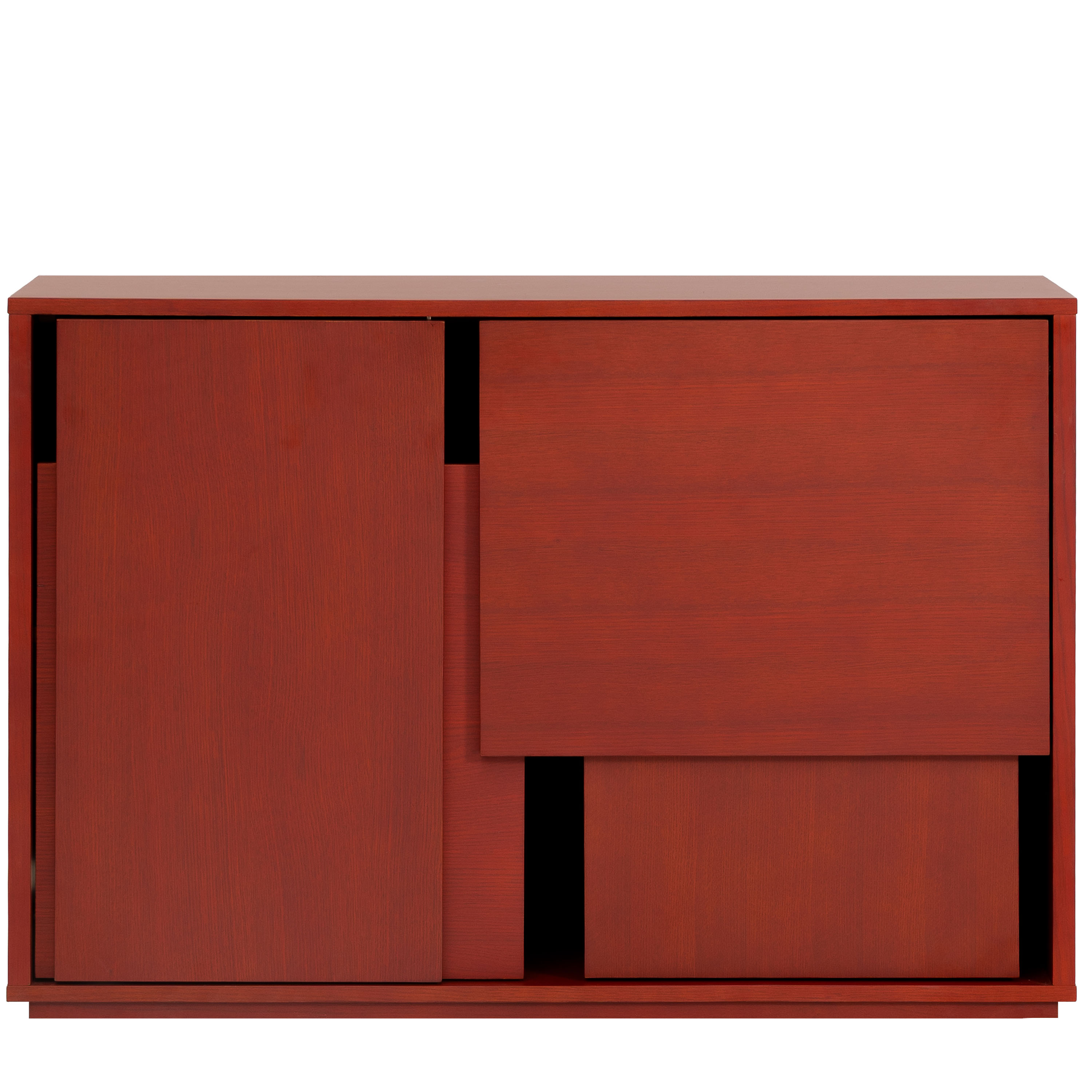Design House Stockholm Layer Sideboard Red 82x120