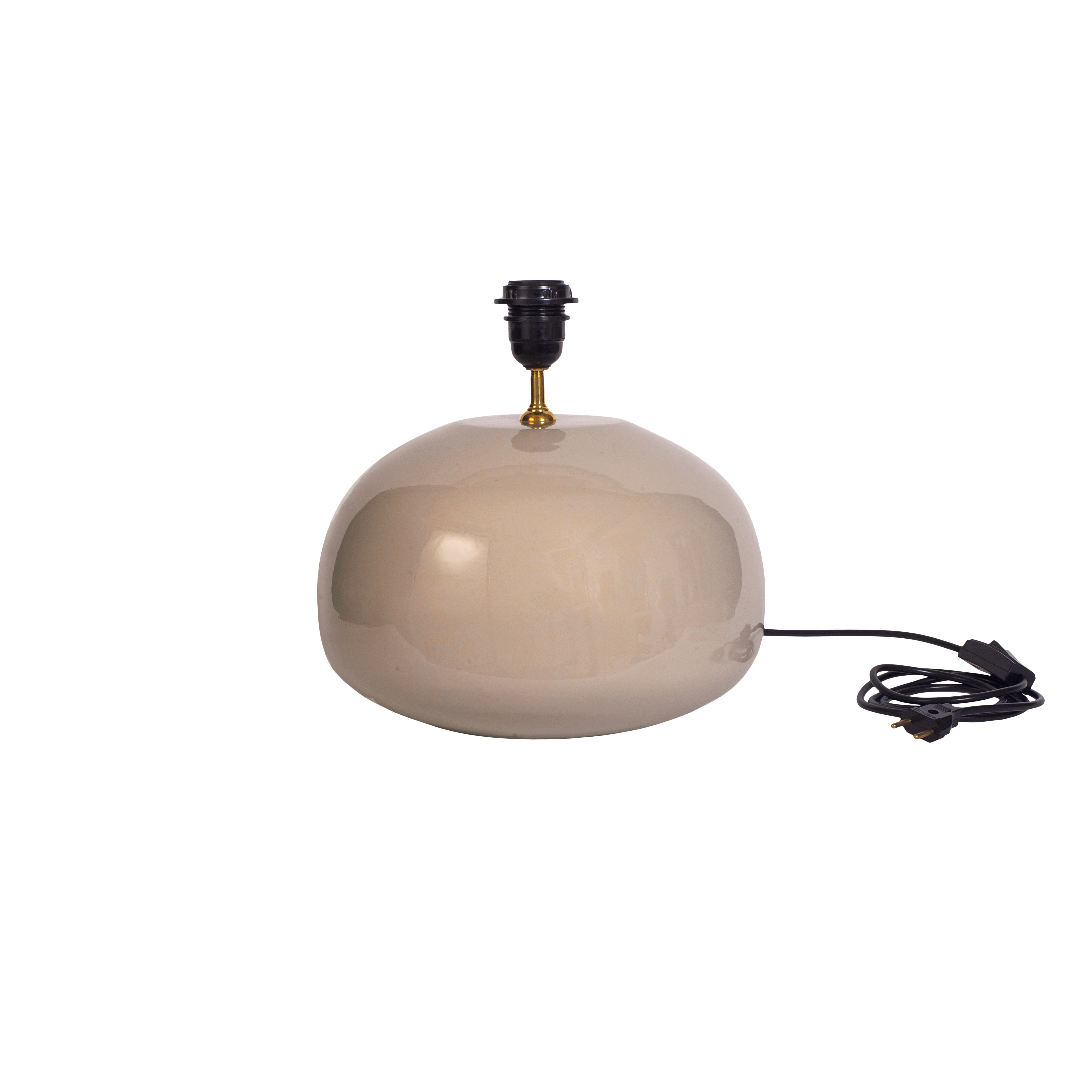 Oi Soi Oi - Bamboo Round Lampfot Cashmere 20cm - Beige