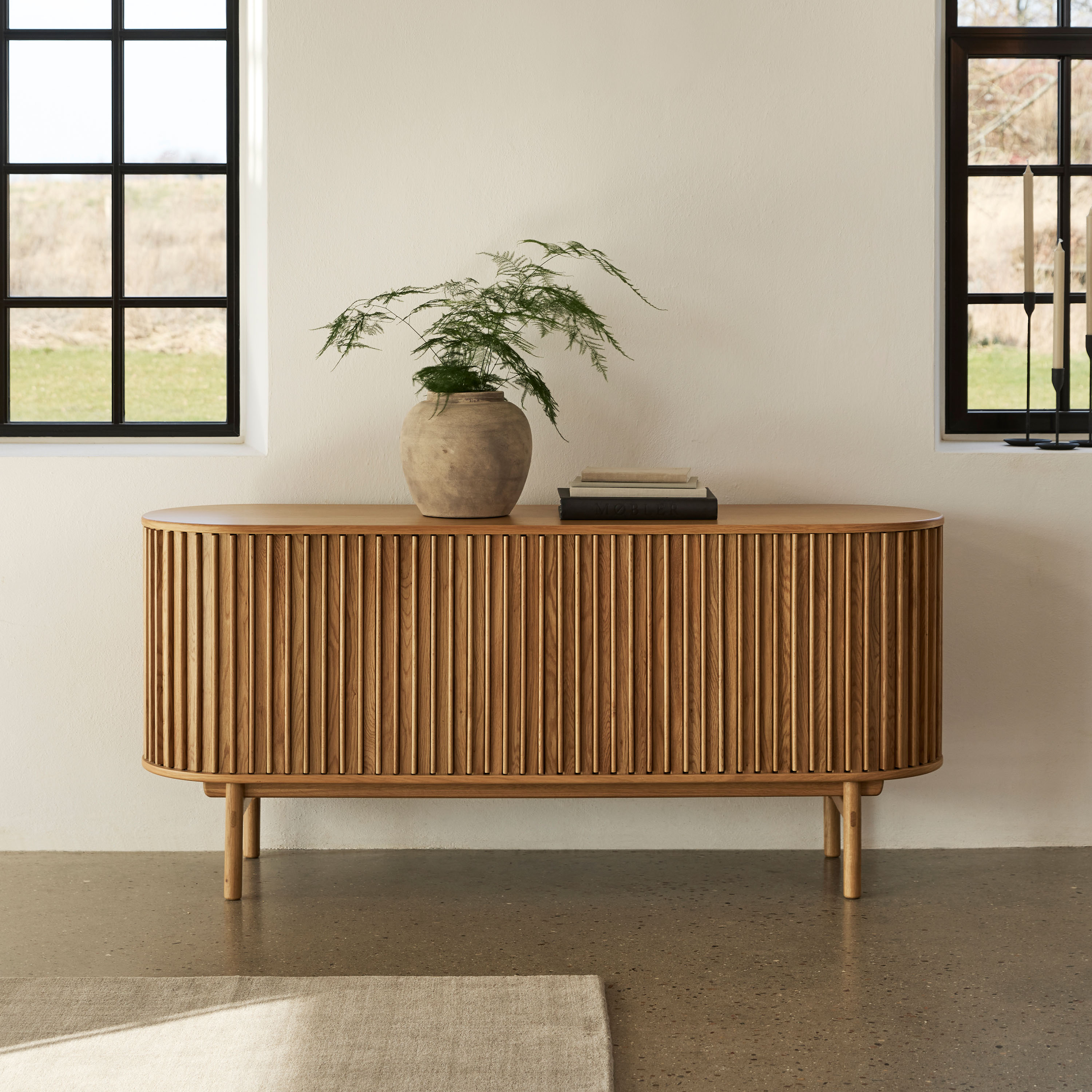 Nordic Home Alice Sideboard Natural Oak 160cm