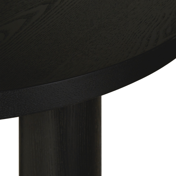 Nordic Home Melvin Soffbord Svart Ø100