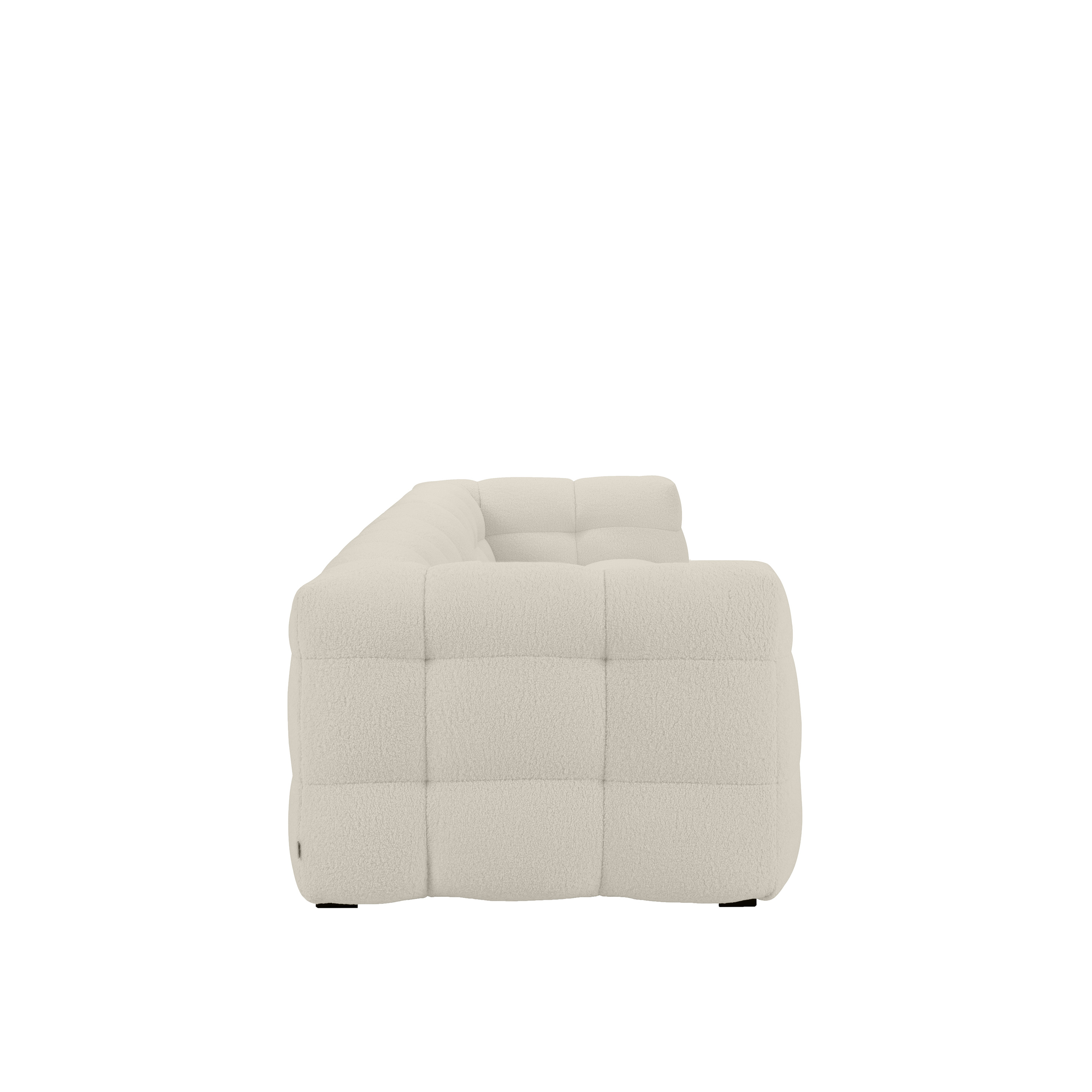 Sleepo Collection Billie 2-sits Soffa Creme Teddy