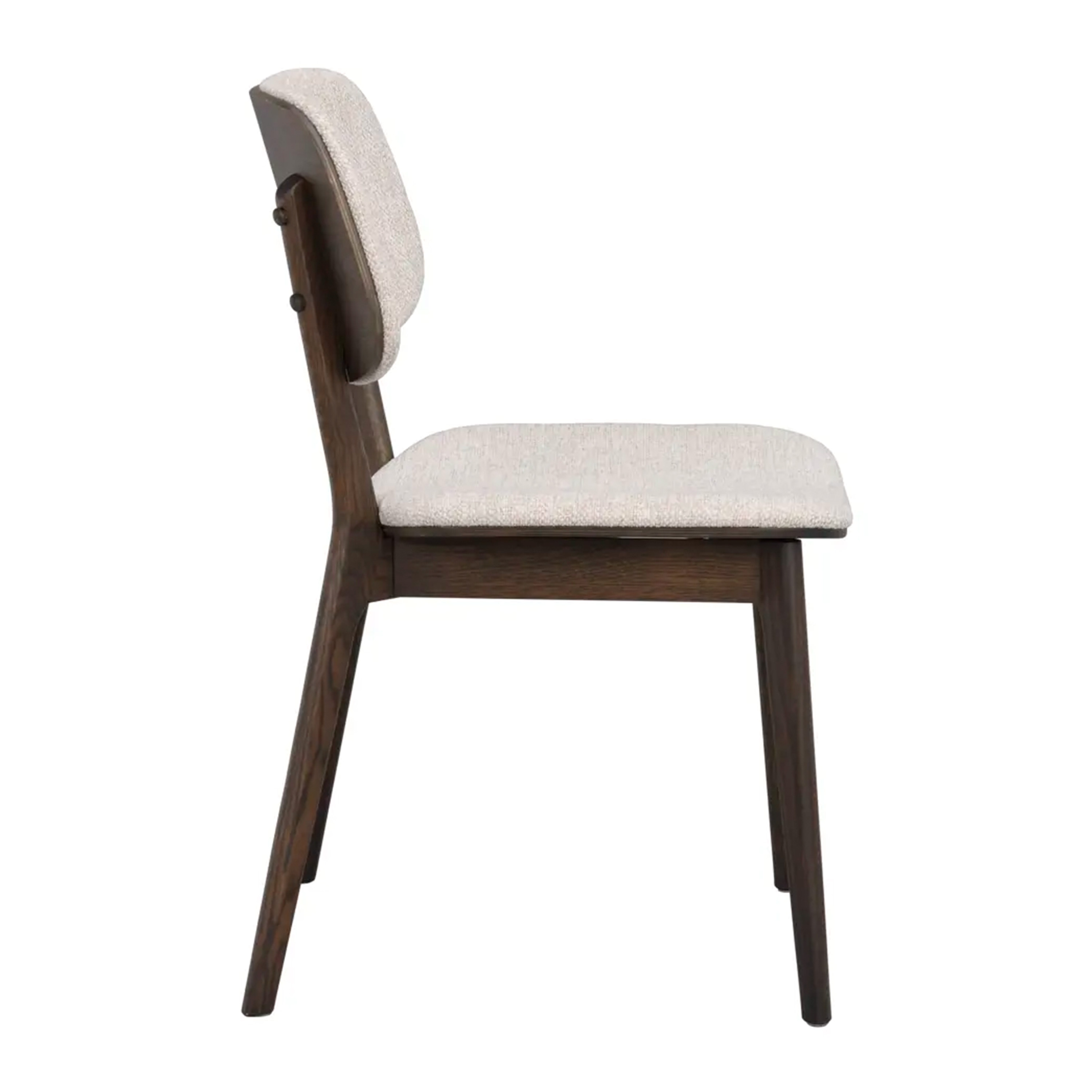 Rowico Home Barrett Matstol Brun Ek/Ljusbeige