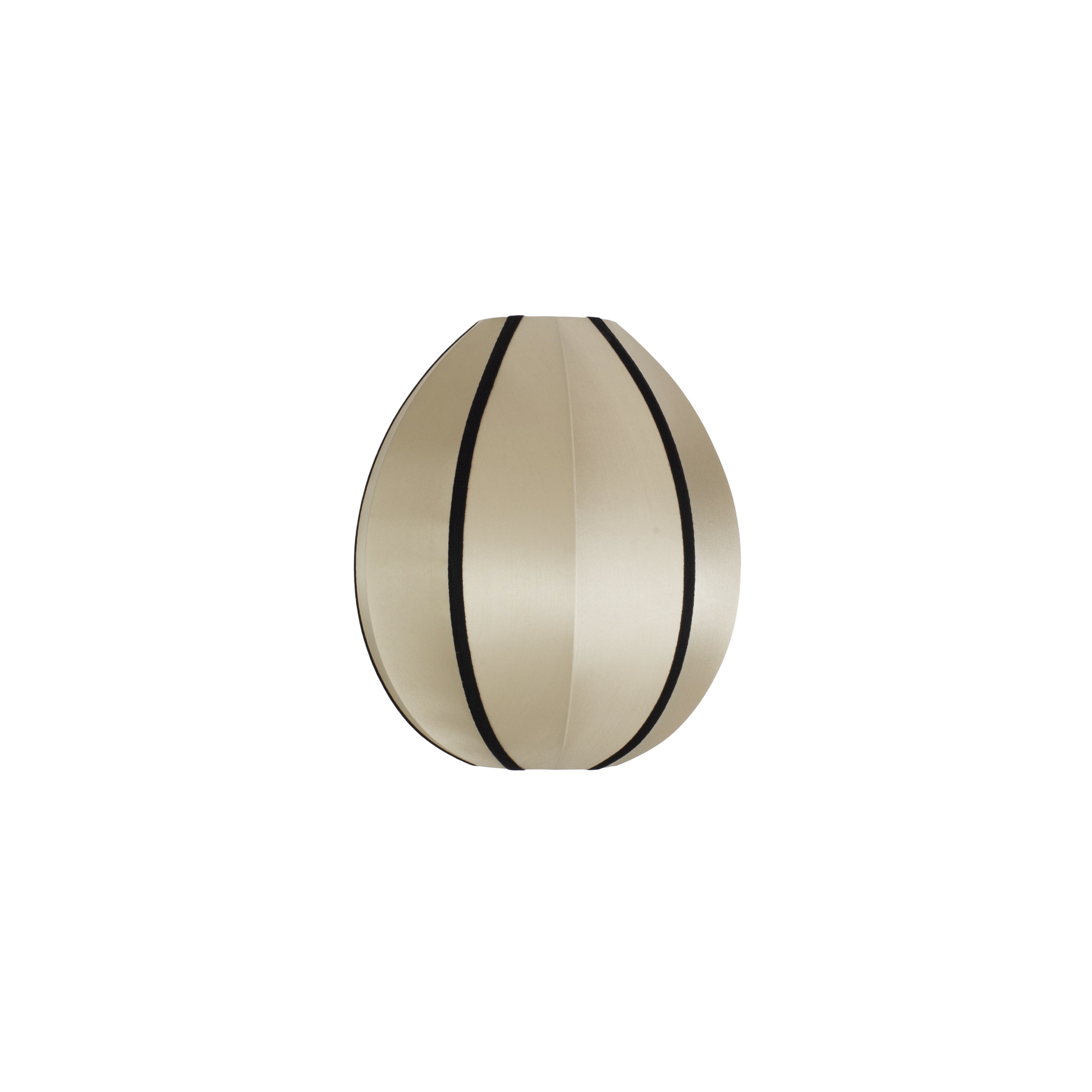Oi Soi Oi - Lotus Lampenschirm Kit/Black 22x28 - Beige - Lampenschirme